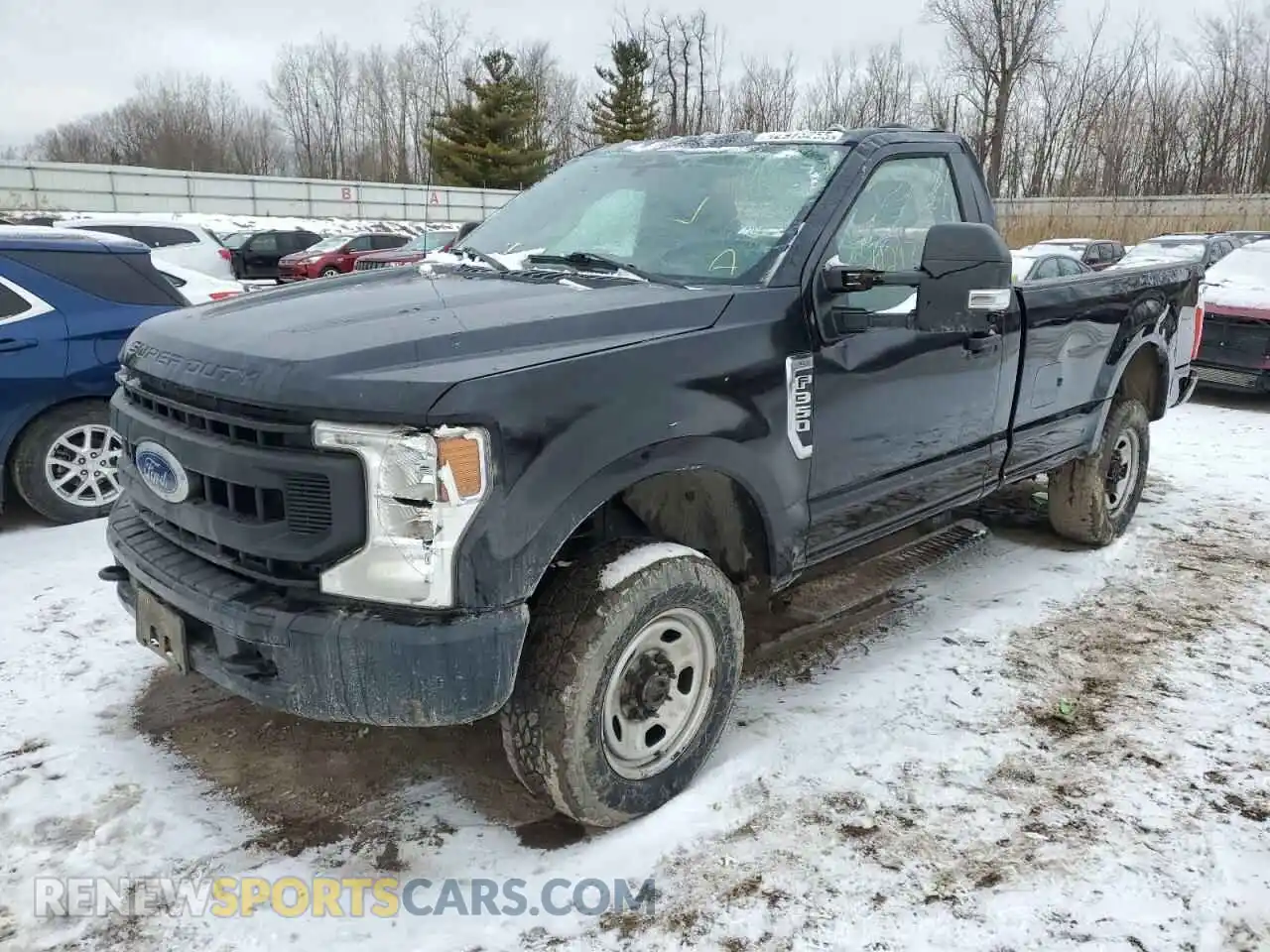 1 Photograph of a damaged car 1FTRF3B60LED31578 FORD F350 2020