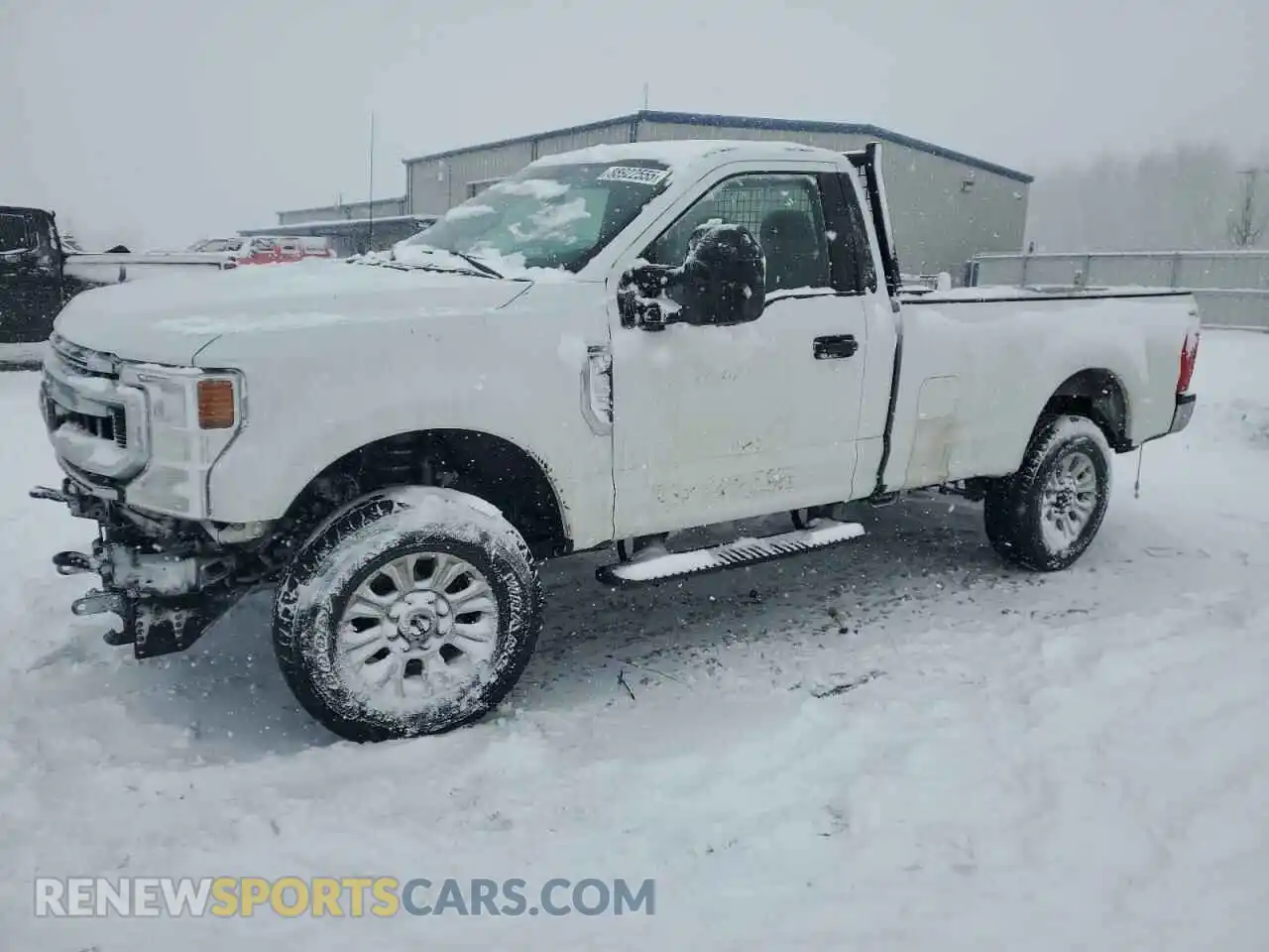 1 Фотография поврежденного автомобиля 1FTRF3B69MEC05267 FORD F350 2021
