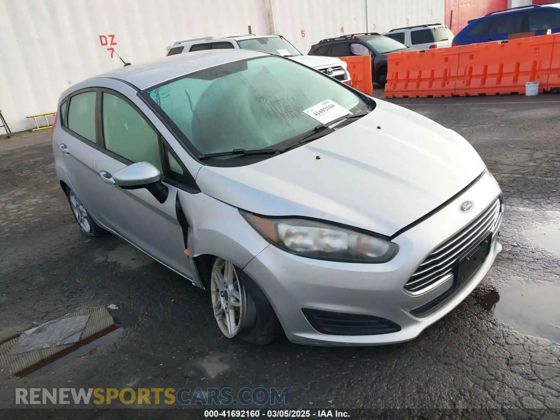 1 Photograph of a damaged car 3FADP4EJ7KM147864 FORD FIESTA 2019