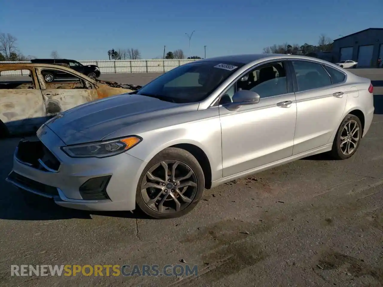1 fotografías del automóvil dañado 3FA6P0CD3KR118962 FORD FUSION 2019