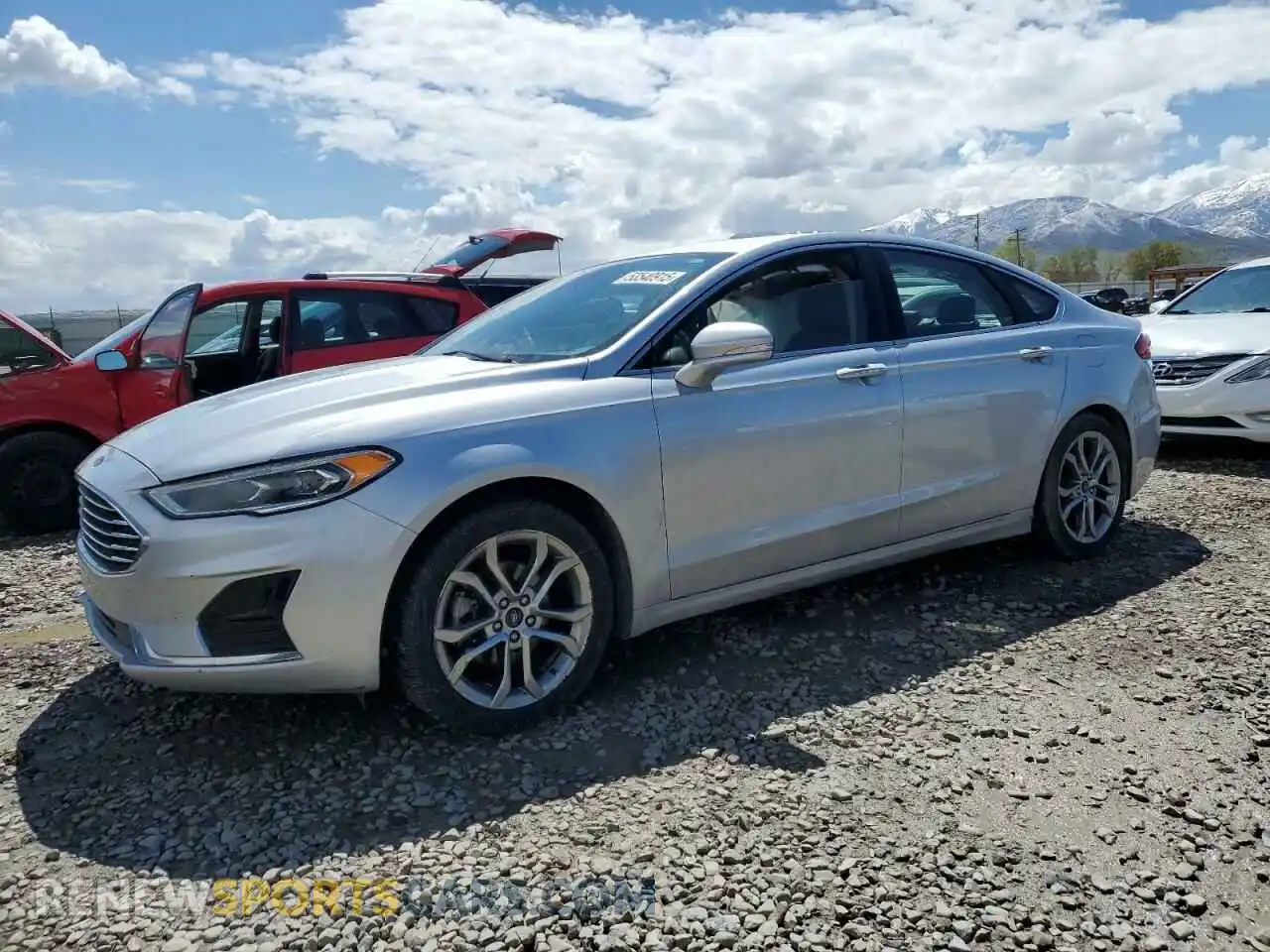 1 Photograph of a damaged car 3FA6P0CD3KR140721 FORD FUSION 2019