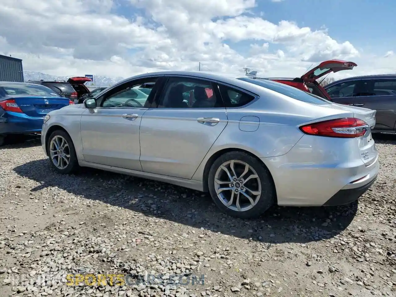 2 Photograph of a damaged car 3FA6P0CD3KR140721 FORD FUSION 2019