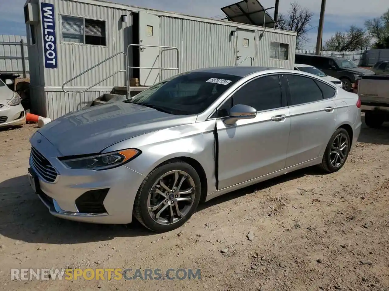 1 Photograph of a damaged car 3FA6P0CD3KR252967 FORD FUSION 2019