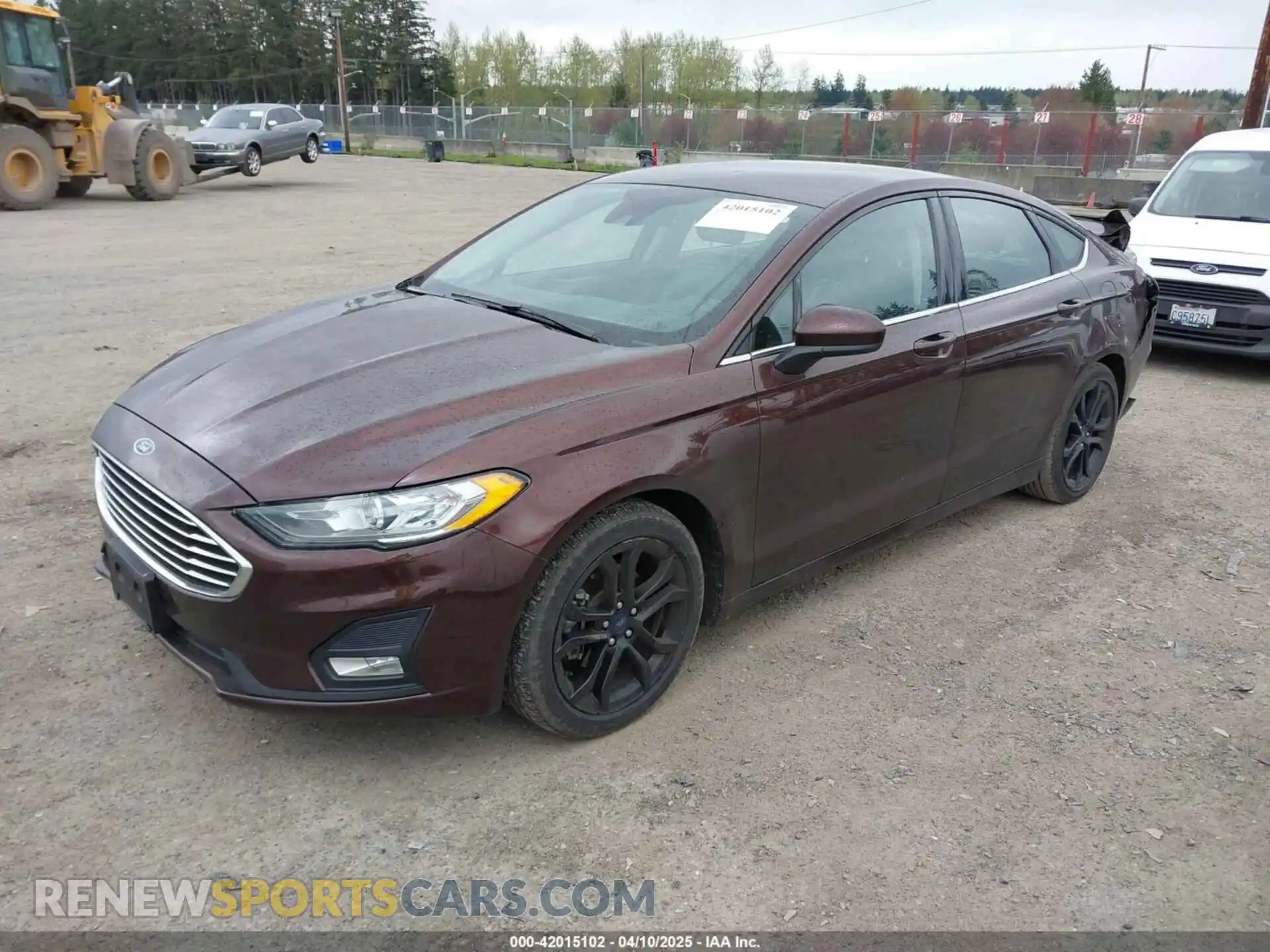 2 Photograph of a damaged car 3FA6P0HD0KR136232 FORD FUSION 2019