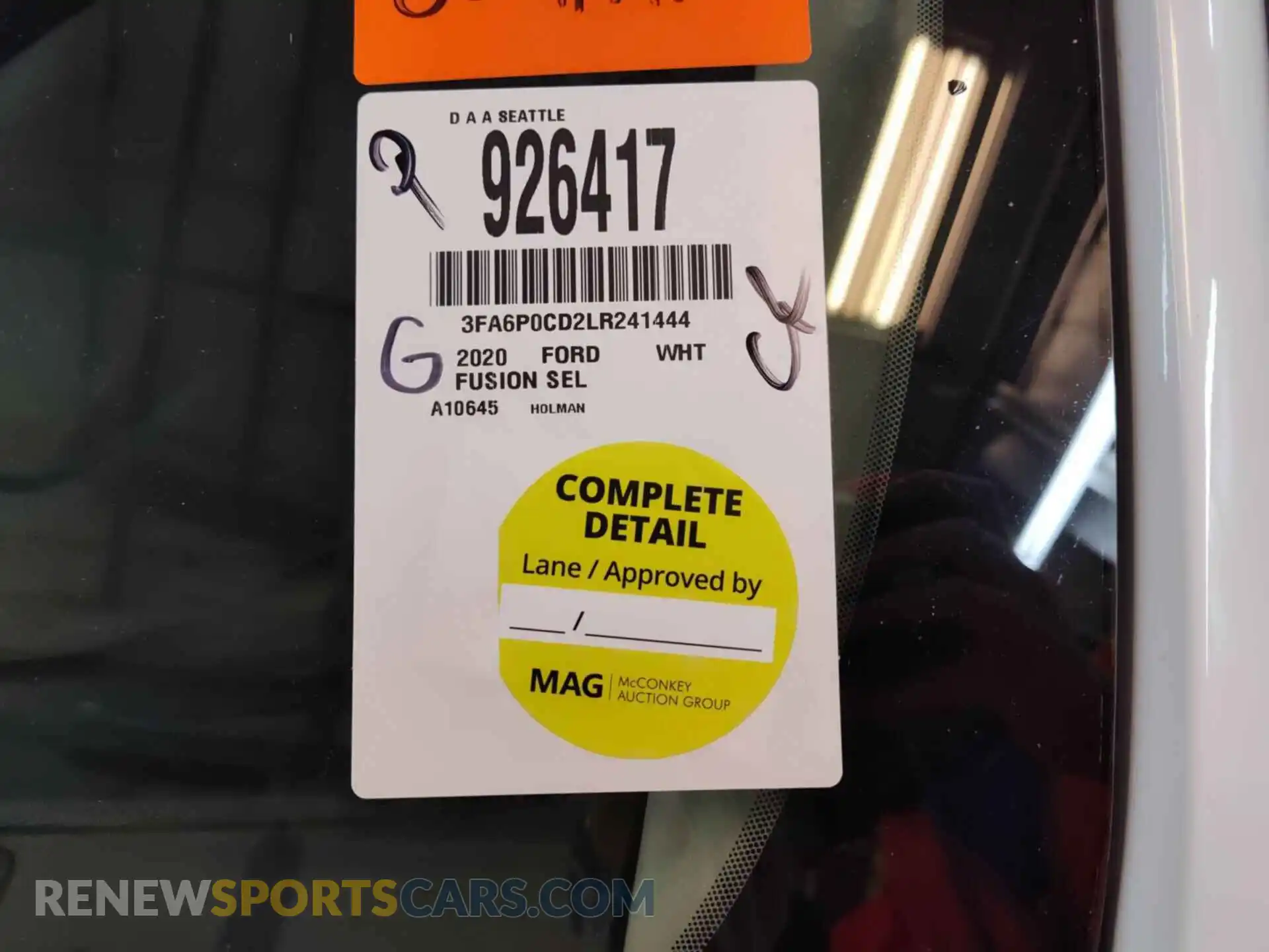 3 fotografías del automóvil dañado 3FA6P0CD2LR241444 FORD FUSION 2020