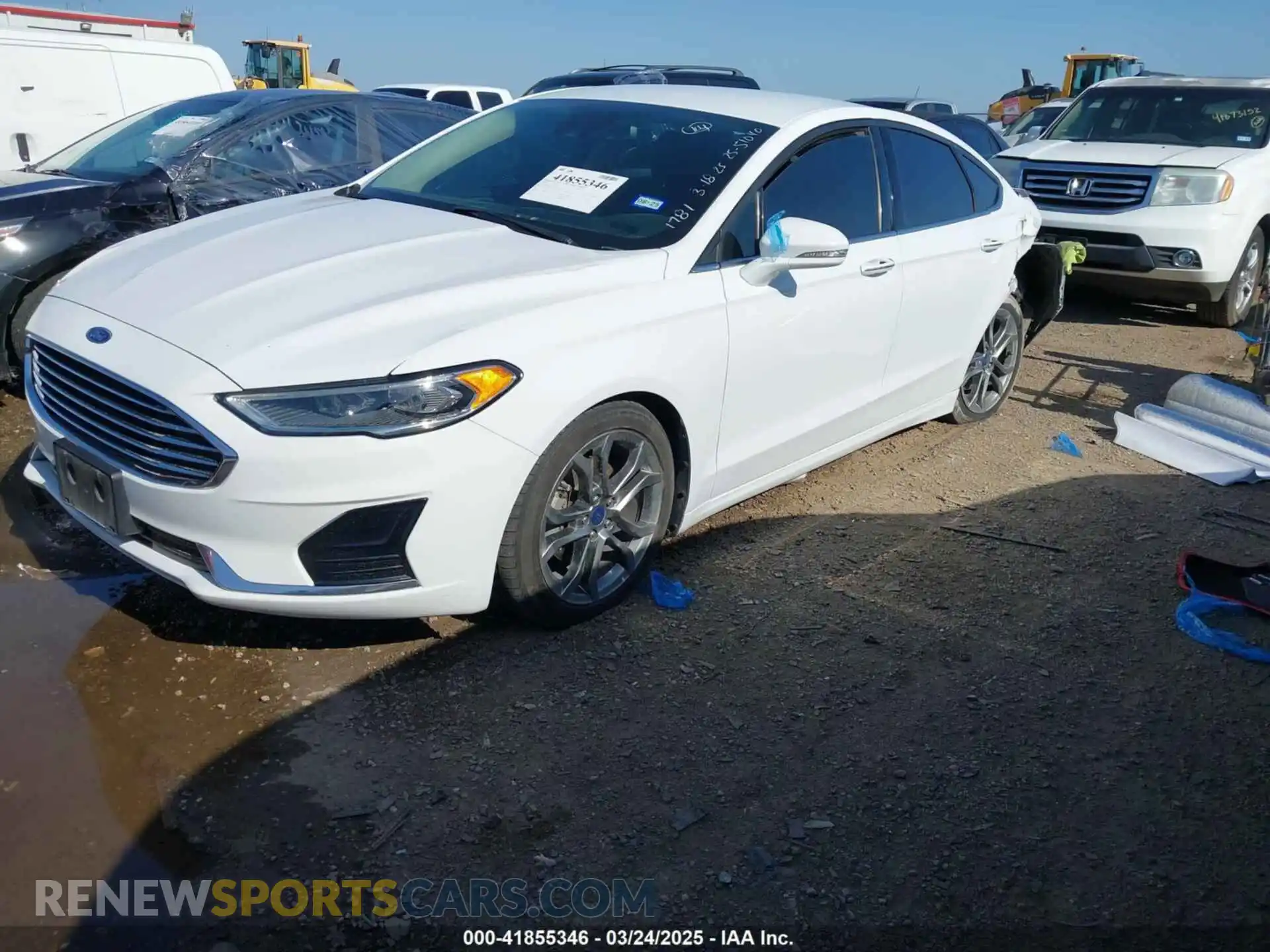 2 Photograph of a damaged car 3FA6P0CD7LR131781 FORD FUSION 2020