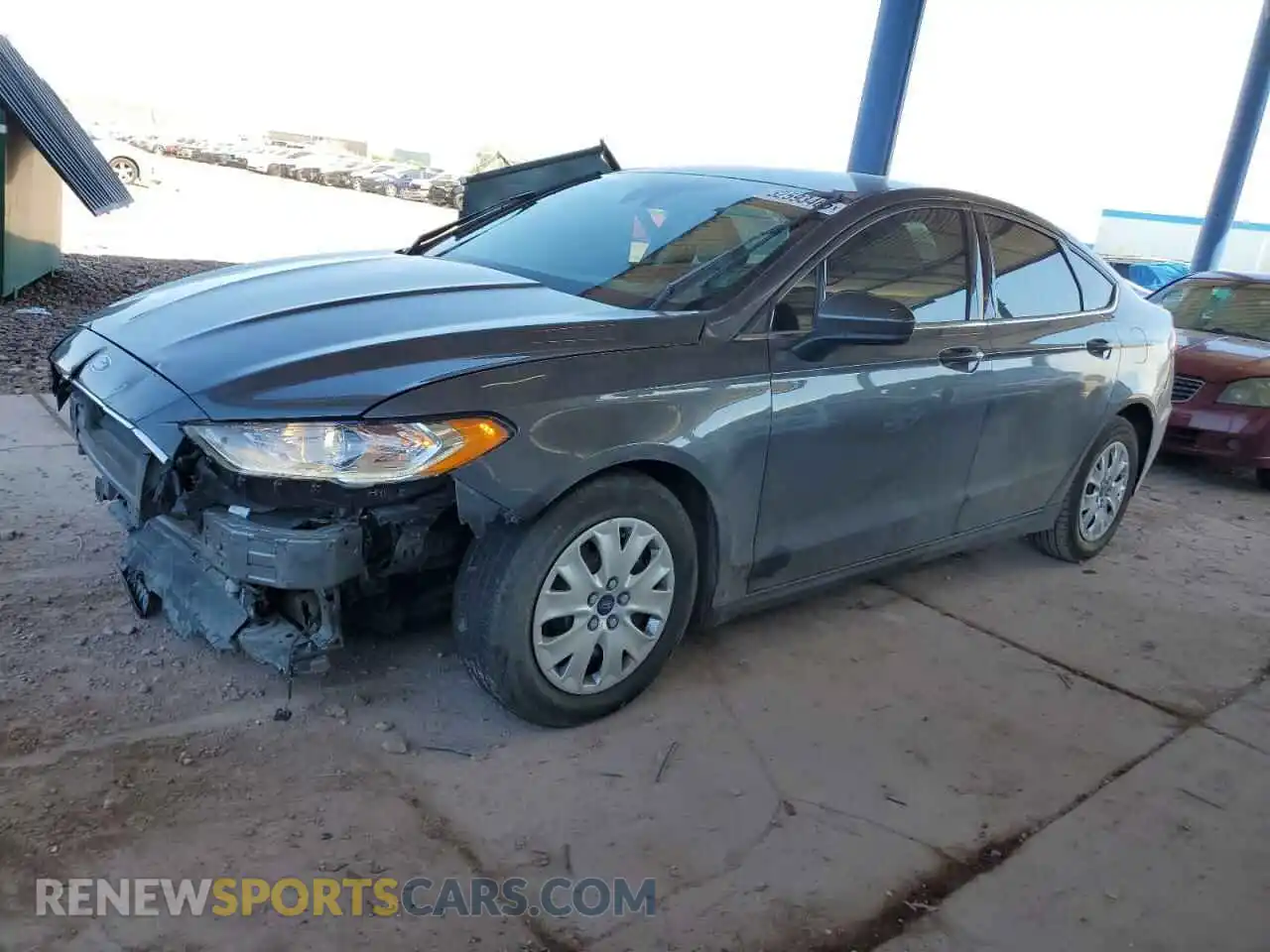1 Photograph of a damaged car 3FA6P0G71LR249121 FORD FUSION 2020