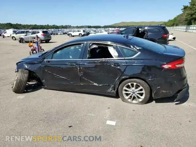 2 Photograph of a damaged car 3FA6P0HD3LR255927 FORD FUSION 2020