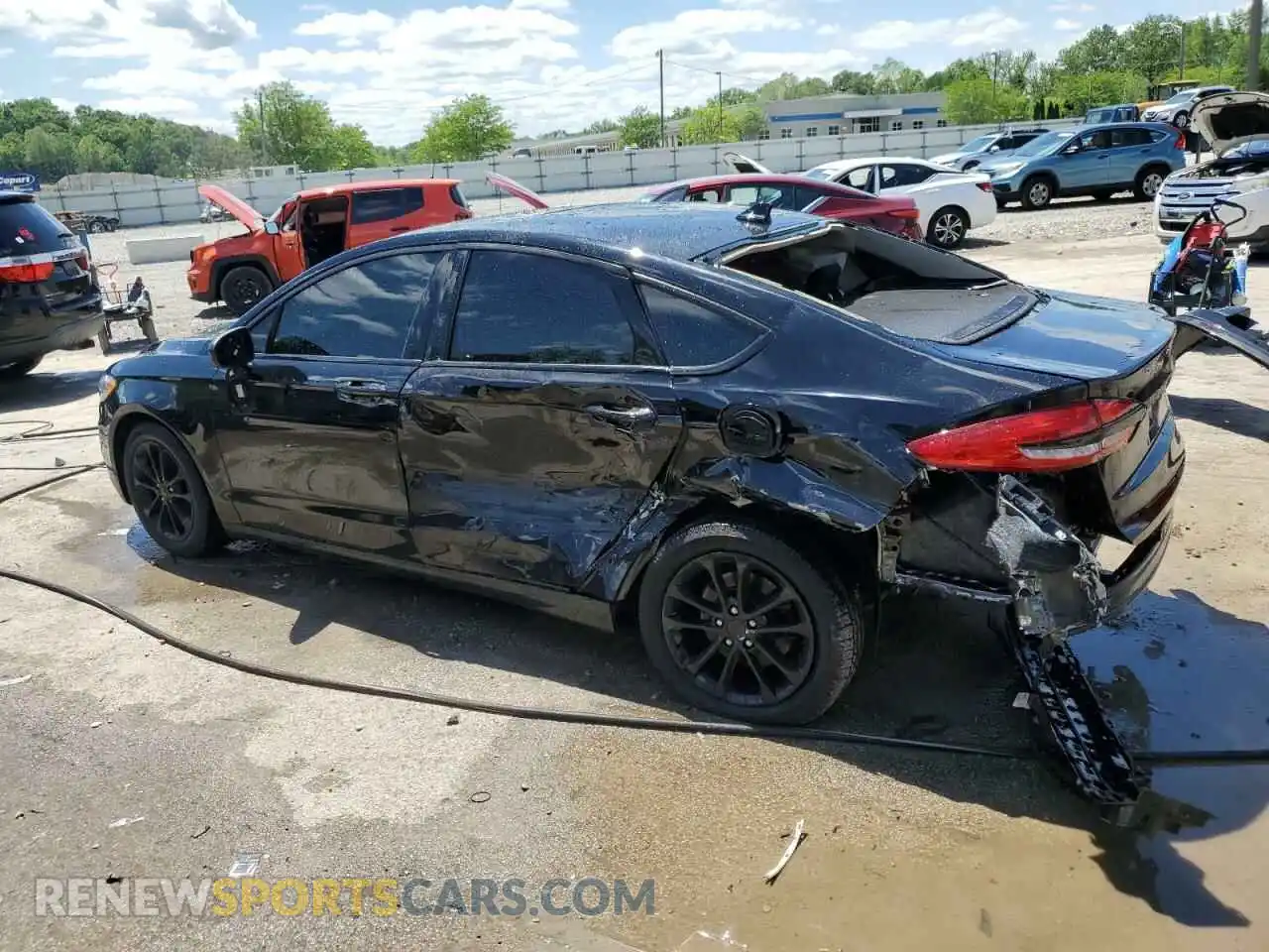 2 Photograph of a damaged car 3FA6P0HD8LR251355 FORD FUSION 2020