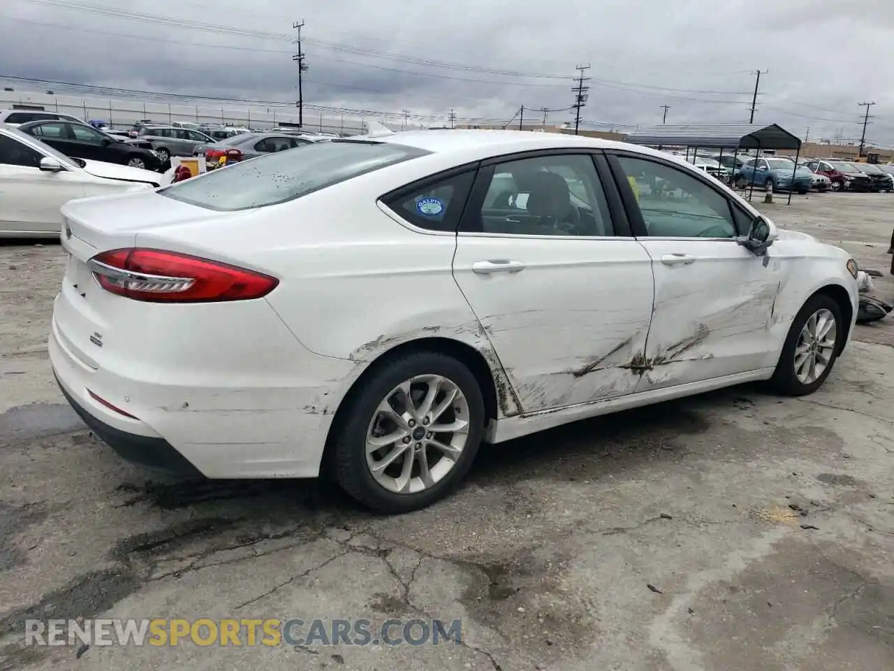 3 Photograph of a damaged car 3FA6P0LU2LR249589 FORD FUSION 2020