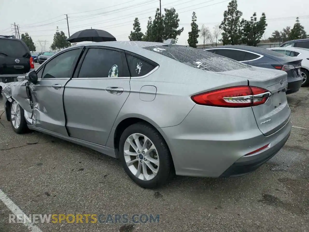 2 Photograph of a damaged car 3FA6P0LU5LR127289 FORD FUSION 2020