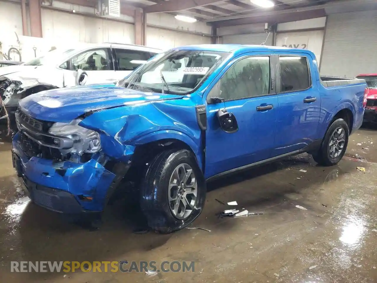 1 Photograph of a damaged car 3FTTW8E36NRA74172 FORD MAVERICK 2022