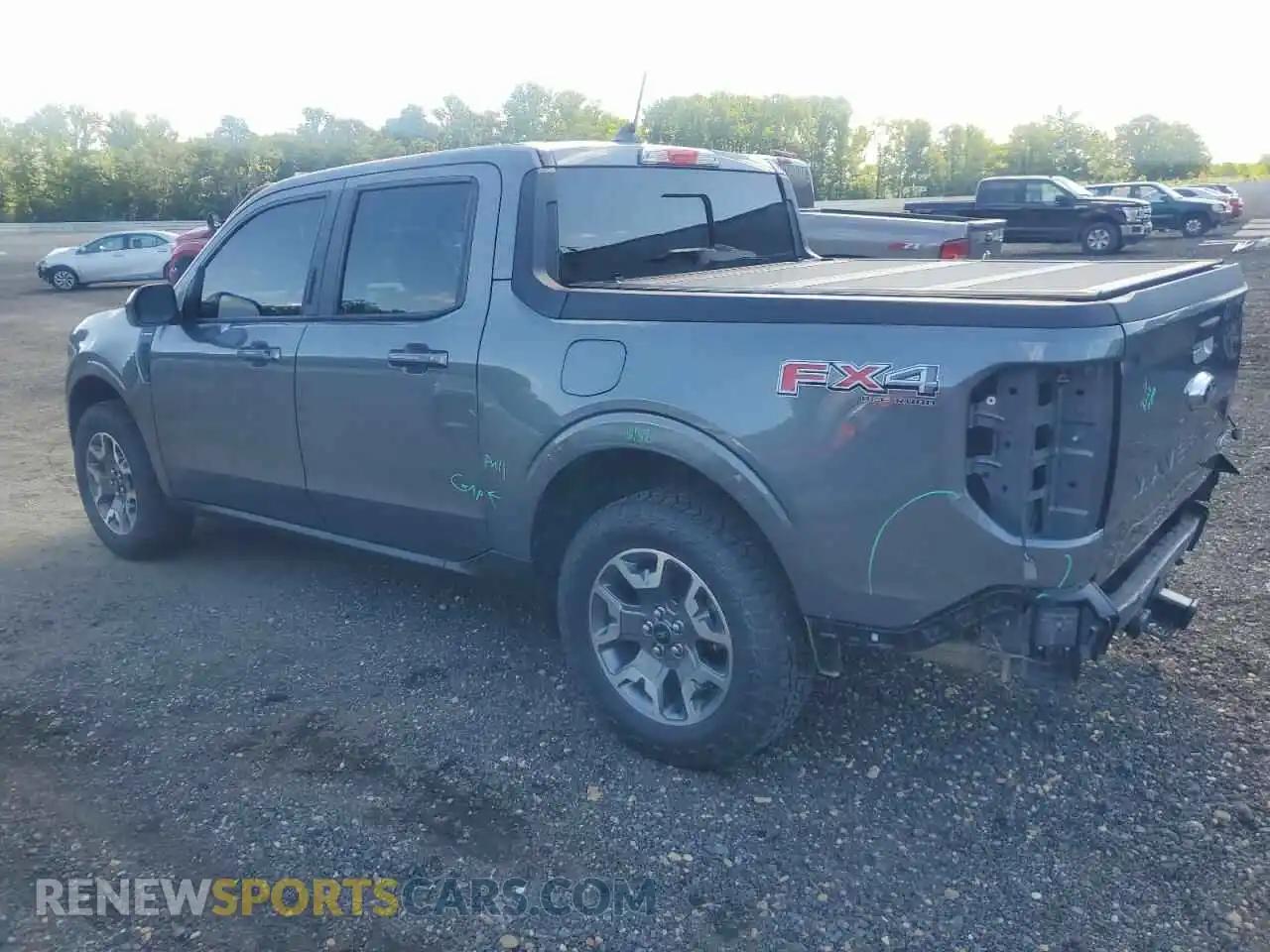 2 Фотография поврежденного автомобиля 3FTTW8F98NRA57795 FORD MAVERICK 2022