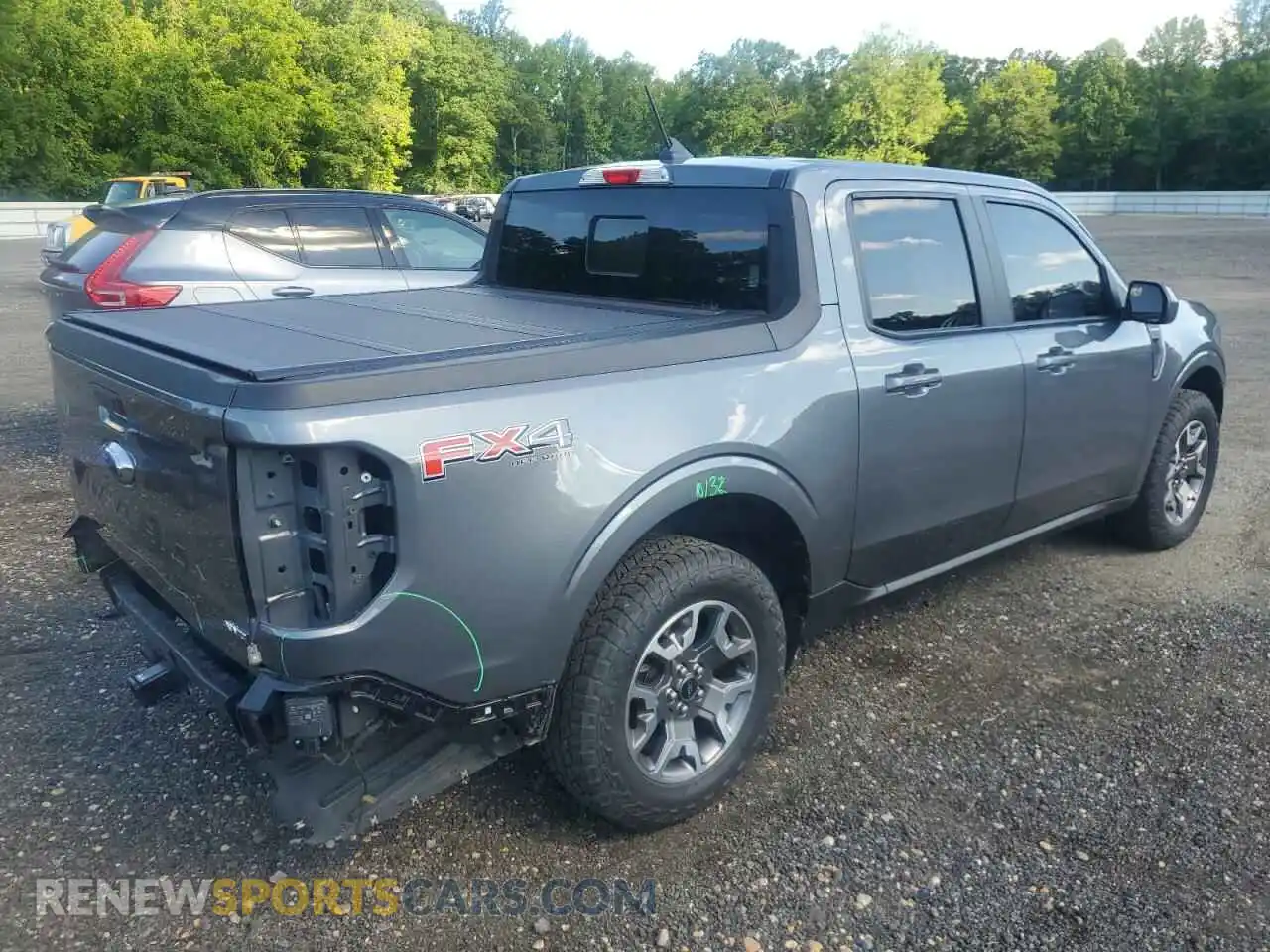 3 Фотография поврежденного автомобиля 3FTTW8F98NRA57795 FORD MAVERICK 2022