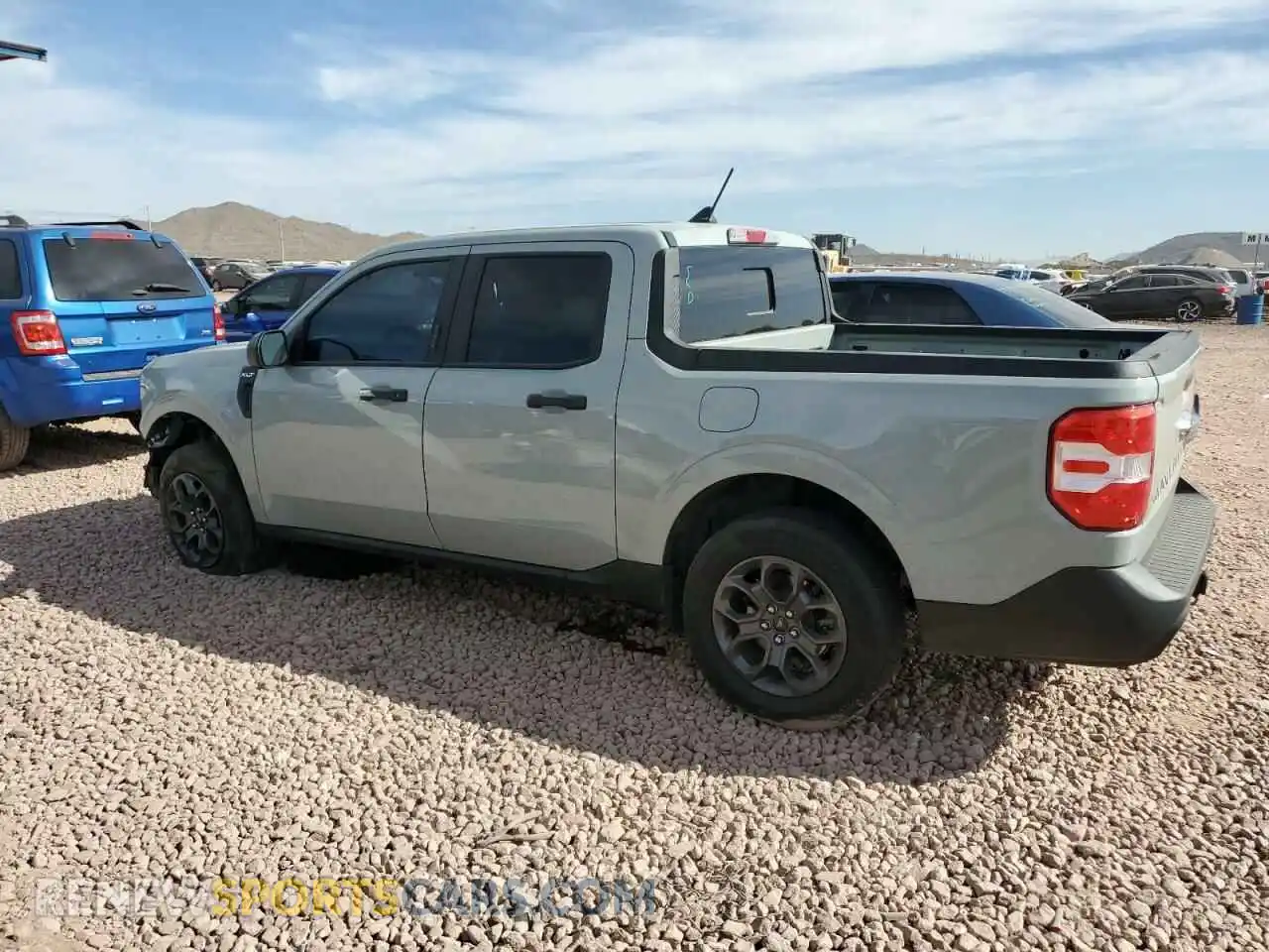 2 Photograph of a damaged car 3FTTW8F99NRA63587 FORD MAVERICK 2022
