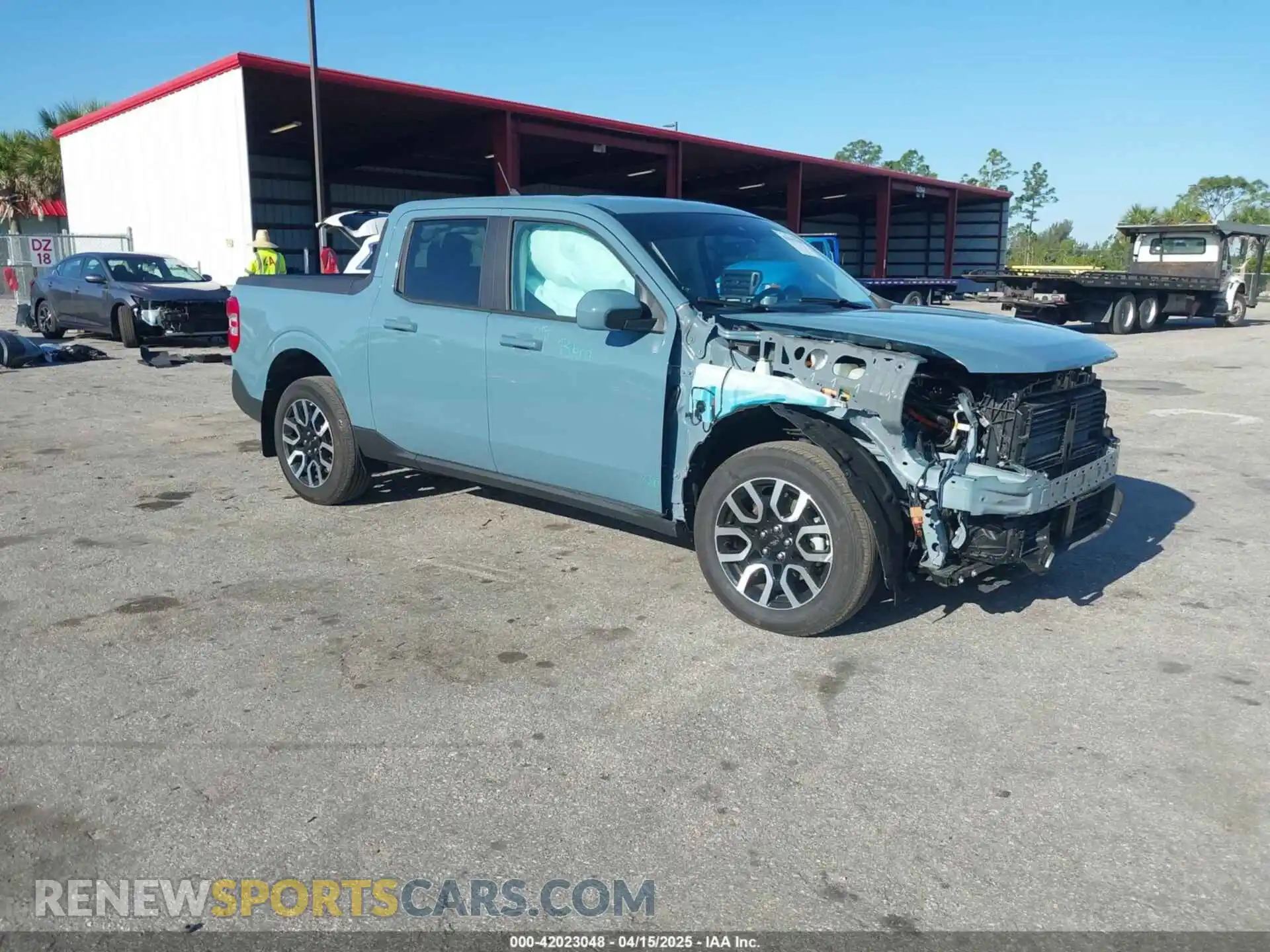 1 Photograph of a damaged car 3FTTW8E36PRB01244 FORD MAVERICK 2023