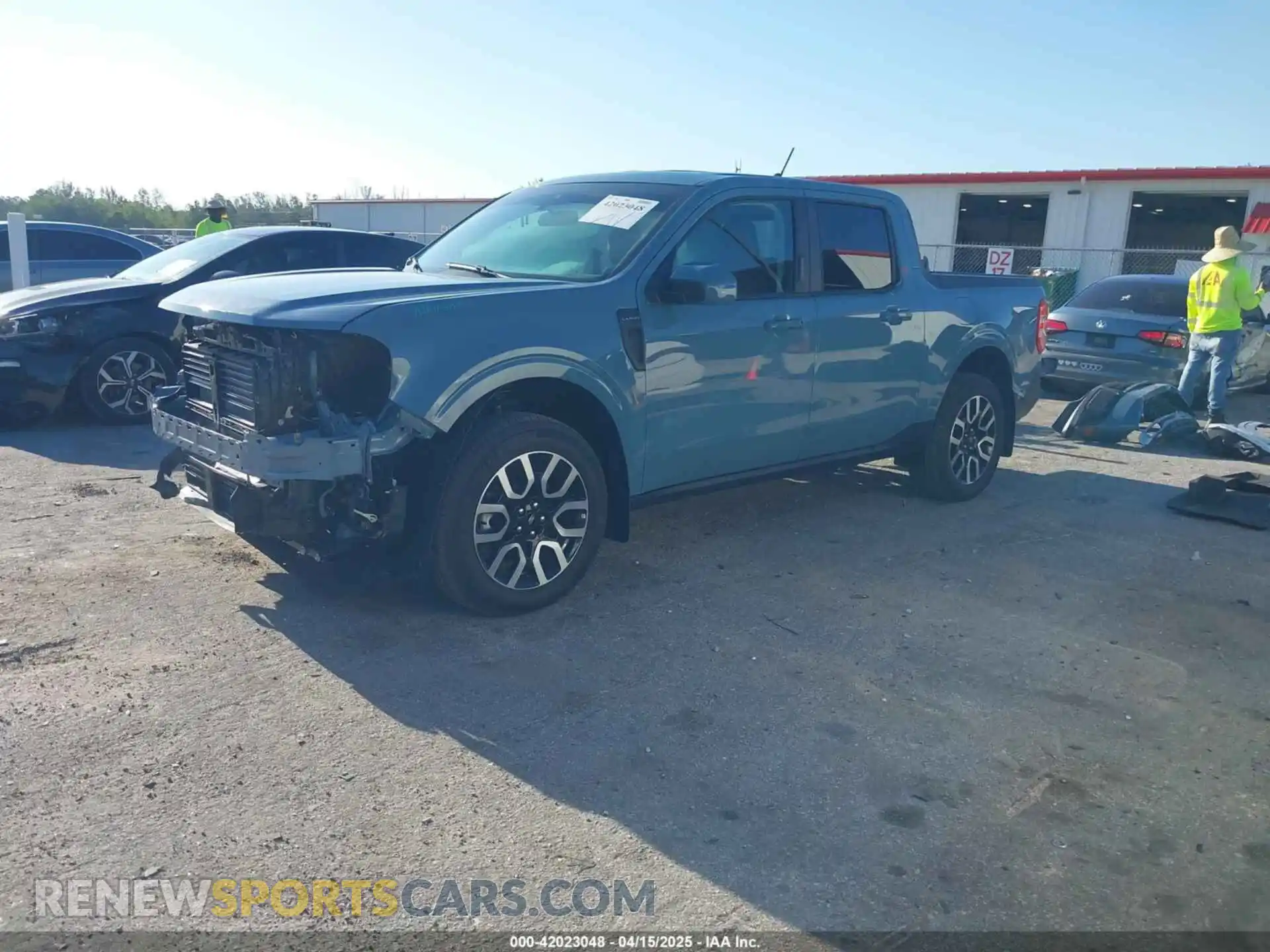 2 Photograph of a damaged car 3FTTW8E36PRB01244 FORD MAVERICK 2023