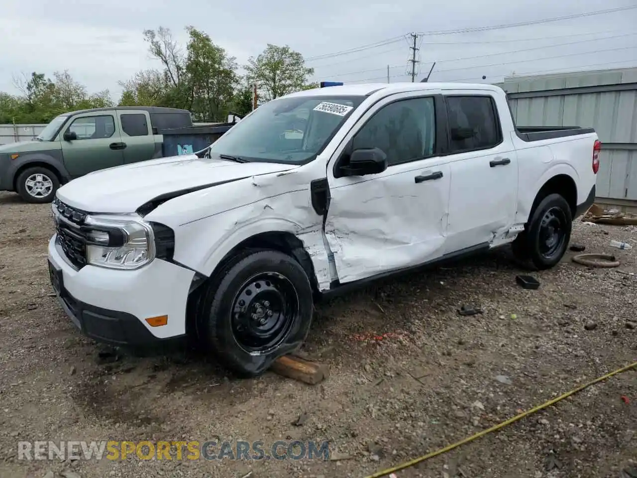 1 Фотография поврежденного автомобиля 3FTTW8E90PRA36721 FORD MAVERICK 2023