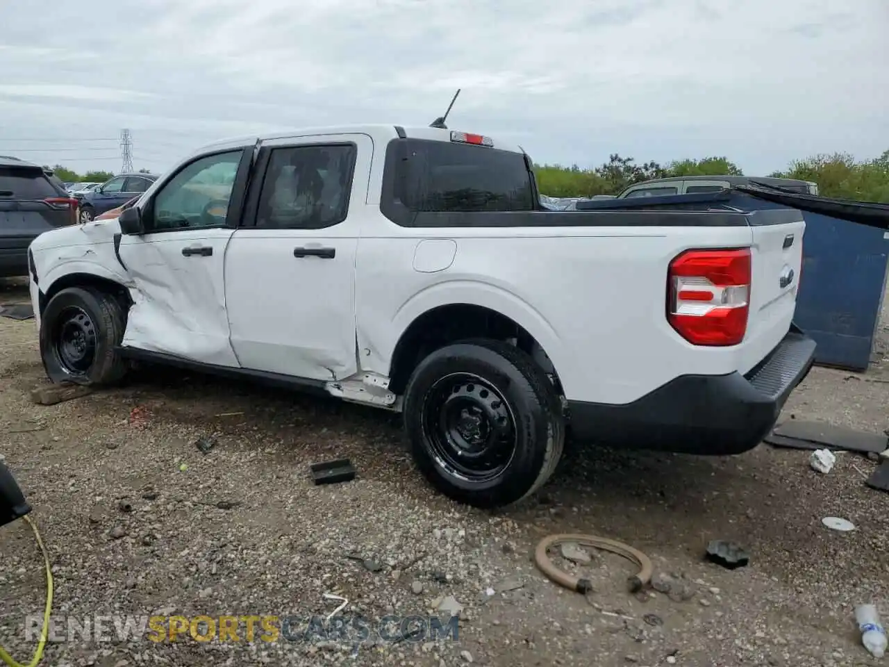 2 Фотография поврежденного автомобиля 3FTTW8E90PRA36721 FORD MAVERICK 2023