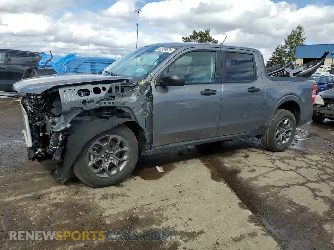 1 Фотография поврежденного автомобиля 3FTTW8E98PRA66405 FORD MAVERICK 2023