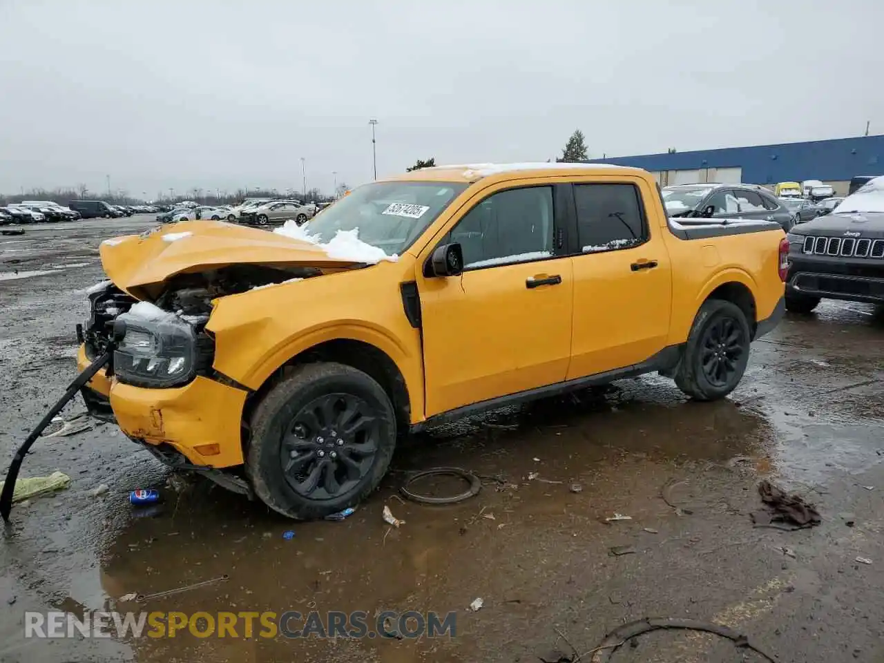 1 Photograph of a damaged car 3FTTW8F92PRA42616 FORD MAVERICK 2023