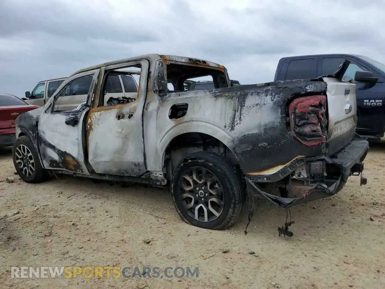 2 Photograph of a damaged car 3FTTW8F95PRA86383 FORD MAVERICK 2023