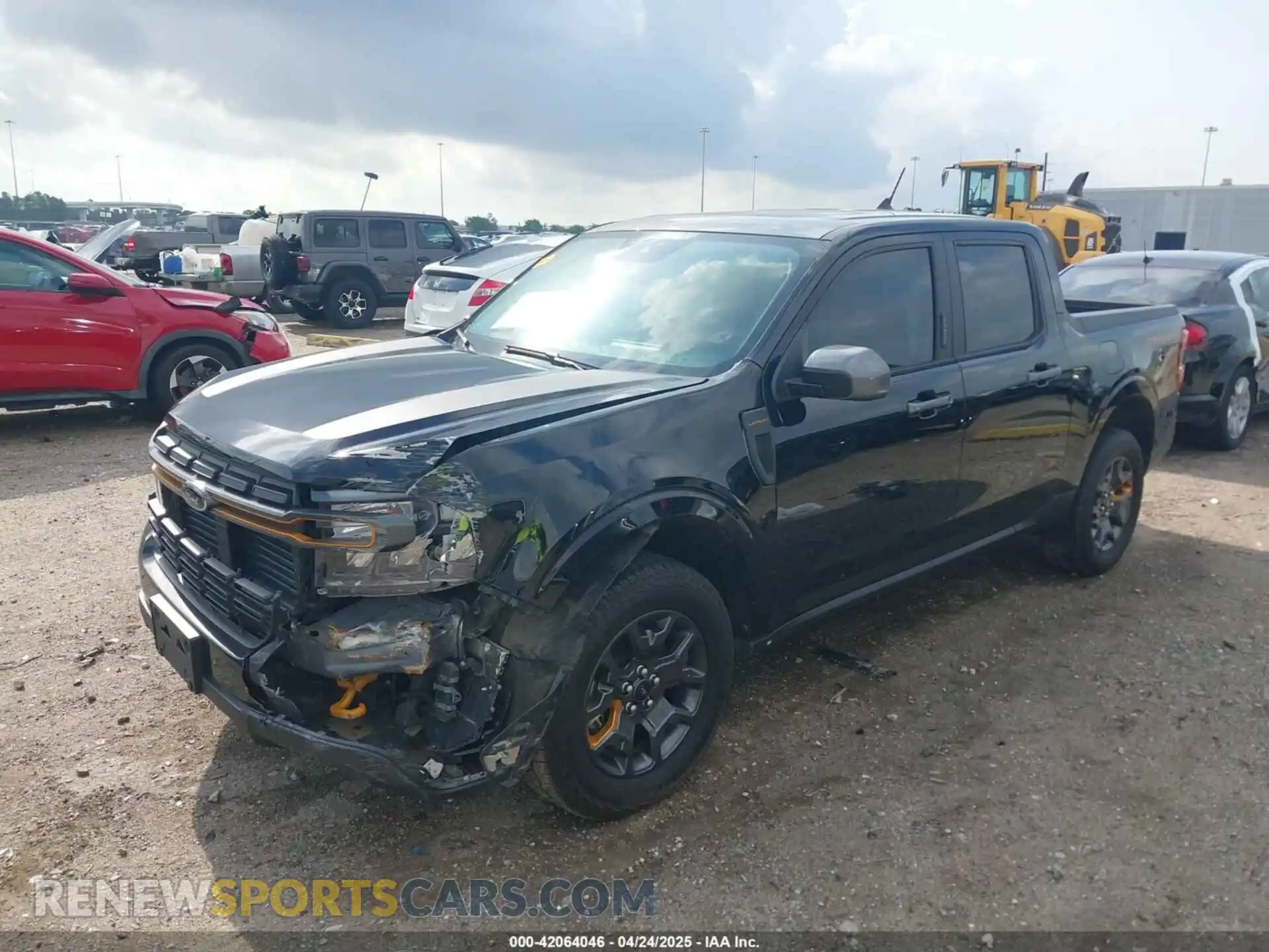 2 Photograph of a damaged car 3FTTW8G92PRA26432 FORD MAVERICK 2023