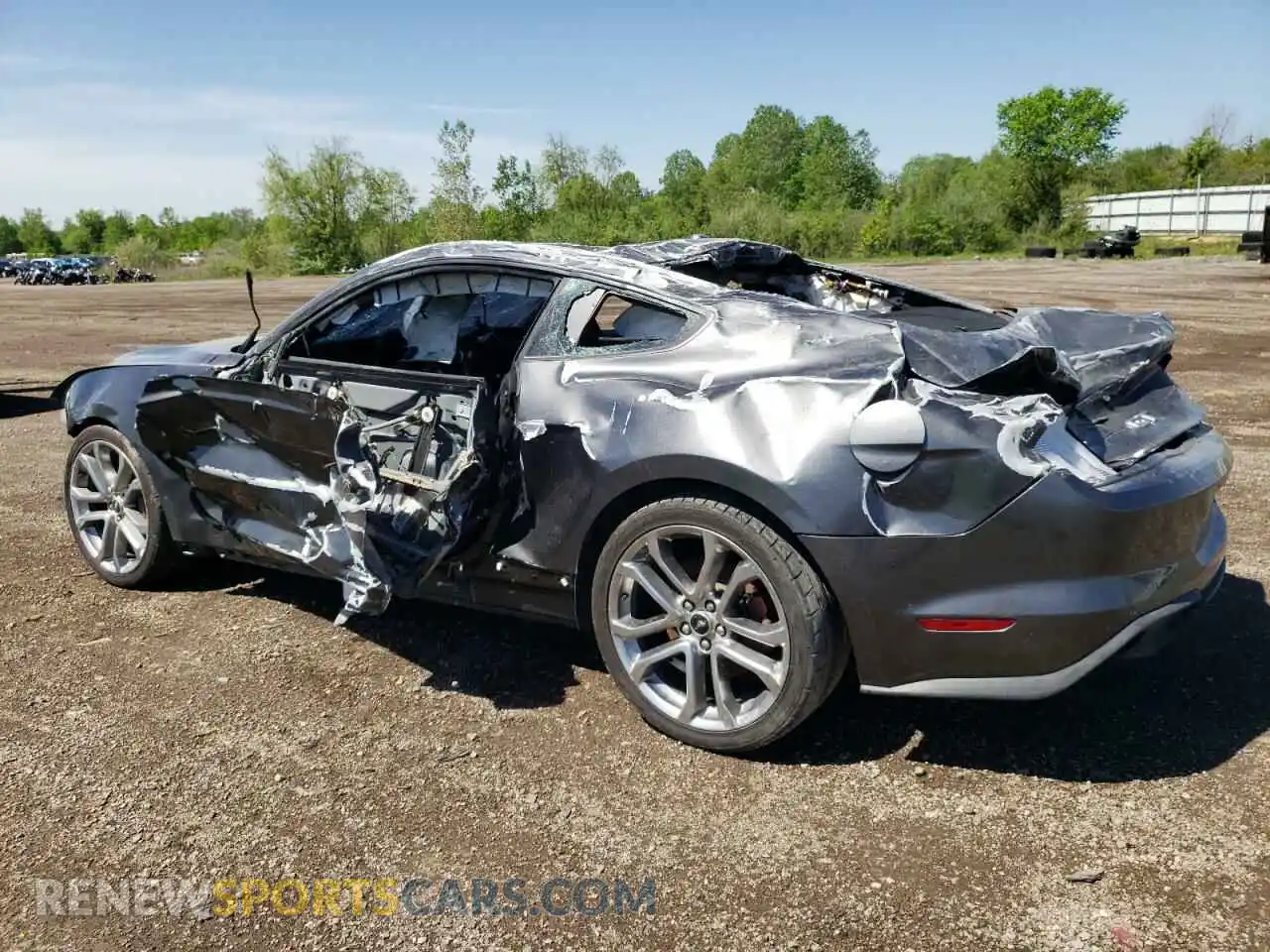 2 Photograph of a damaged car 1FA6P8CF2K5120723 FORD MUSTANG 2019