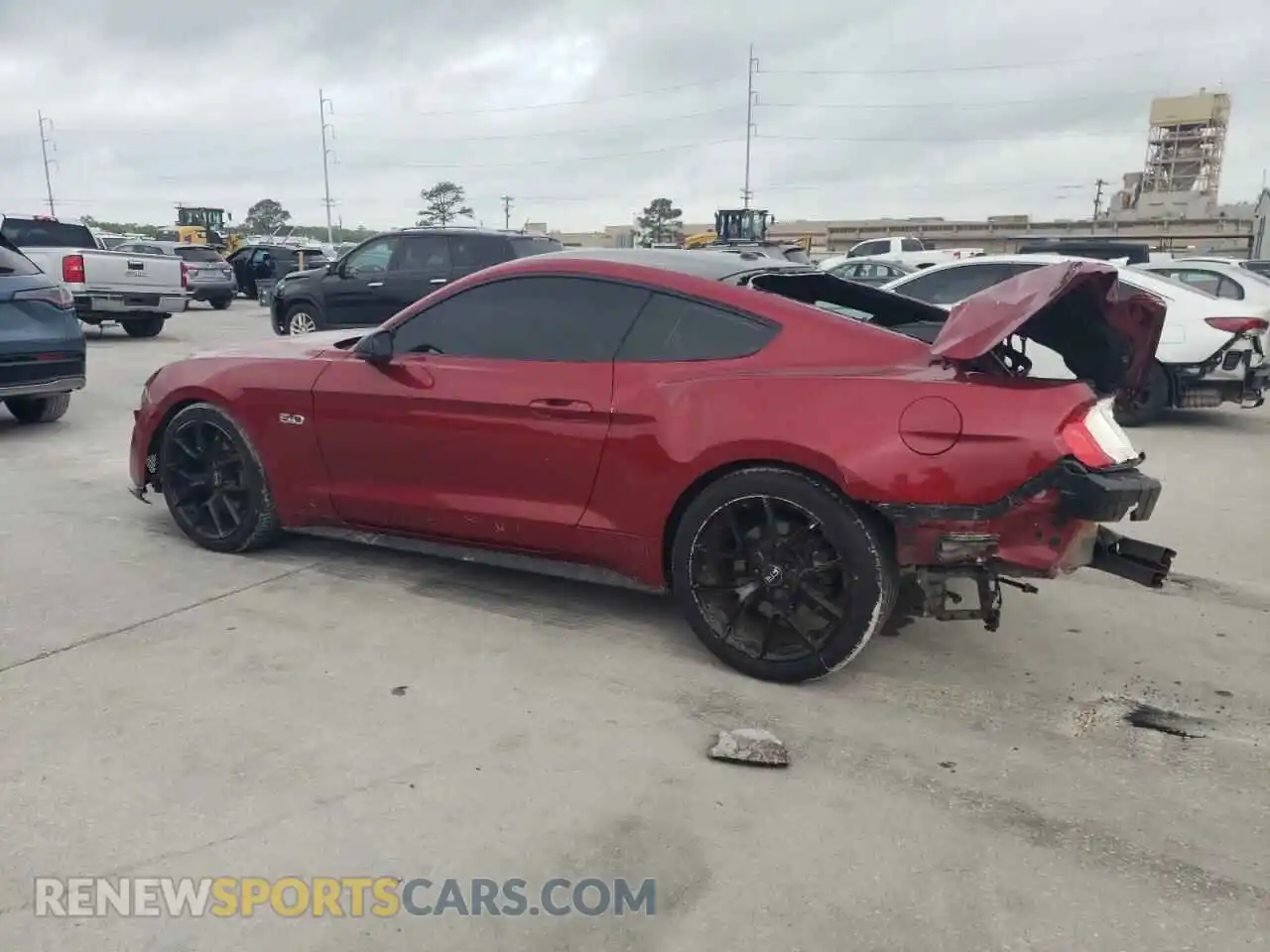 2 Photograph of a damaged car 1FA6P8CF3K5116986 FORD MUSTANG 2019