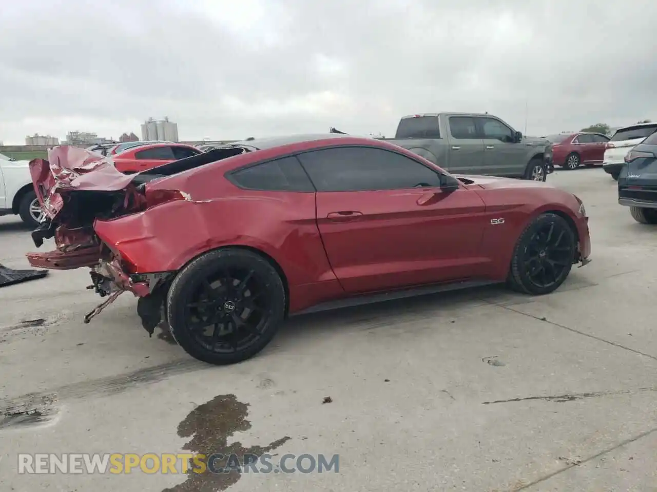 3 Photograph of a damaged car 1FA6P8CF3K5116986 FORD MUSTANG 2019
