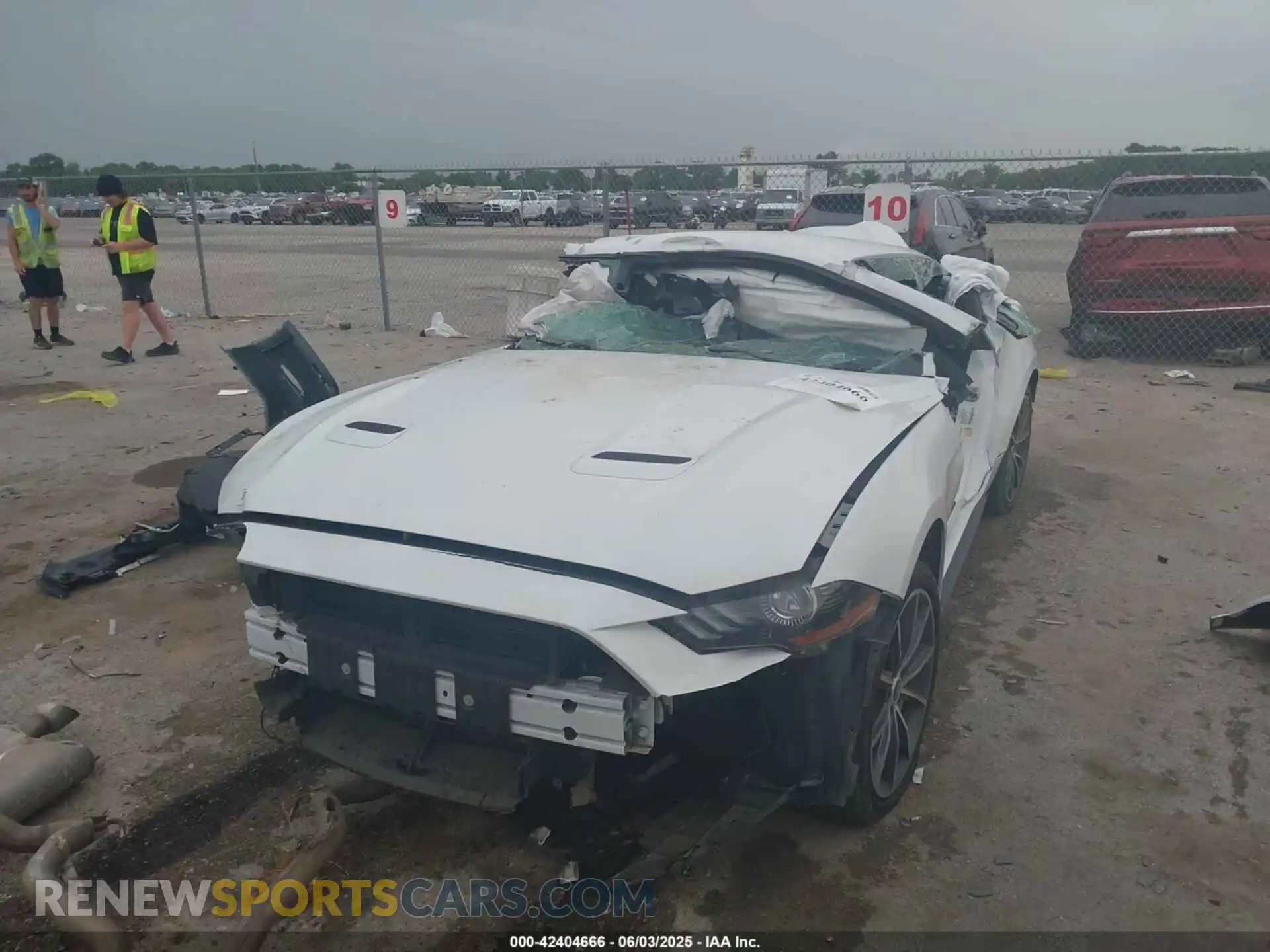 2 Photograph of a damaged car 1FA6P8THXK5120597 FORD MUSTANG 2019