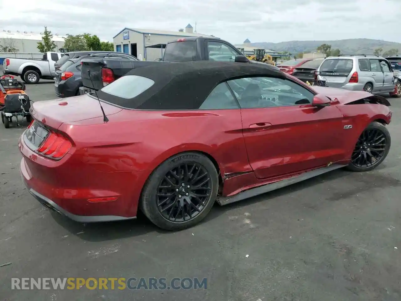 3 Photograph of a damaged car 1FATP8FF4K5193350 FORD MUSTANG 2019