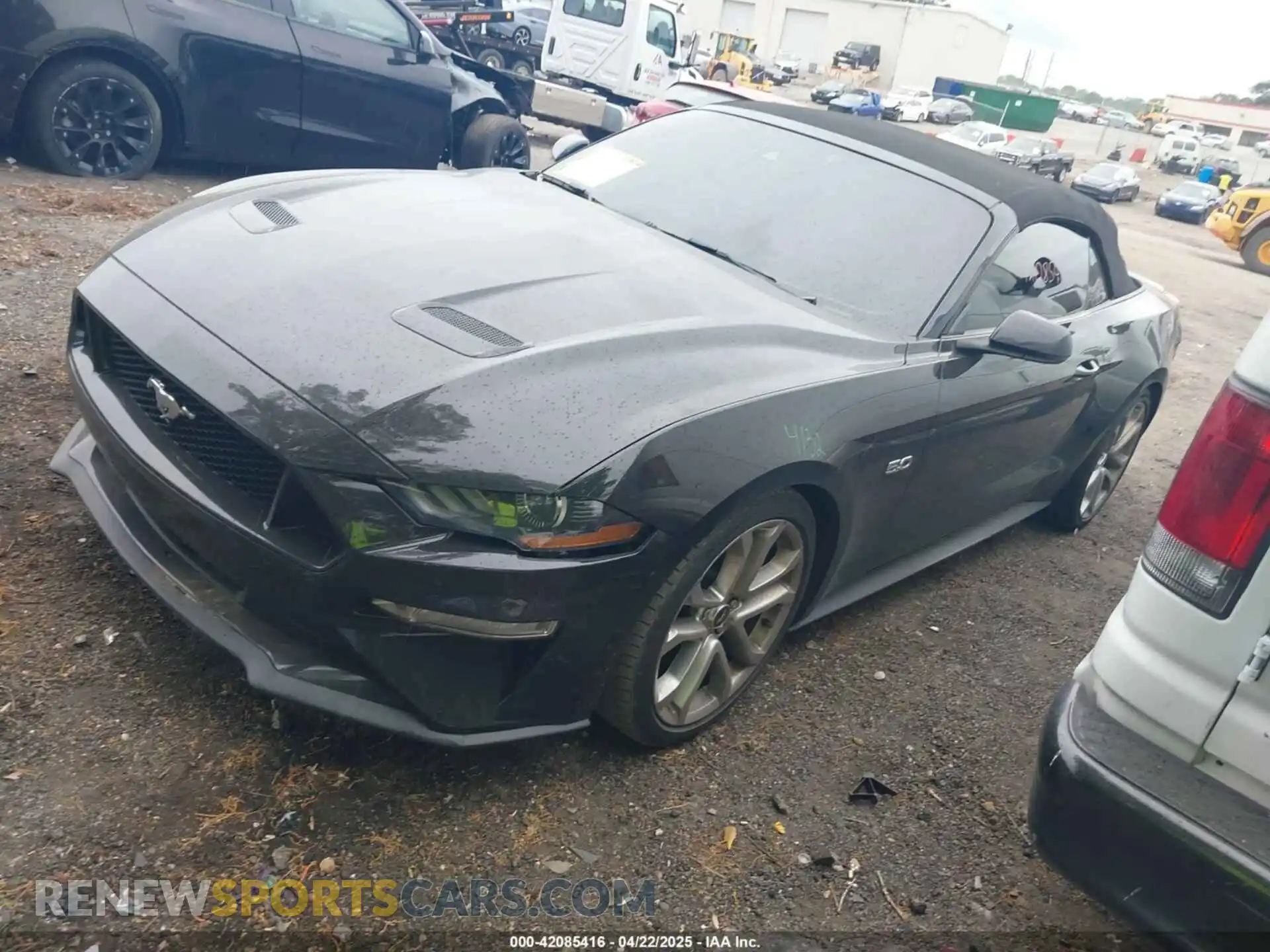 2 Photograph of a damaged car 1FATP8FF8K5202115 FORD MUSTANG 2019