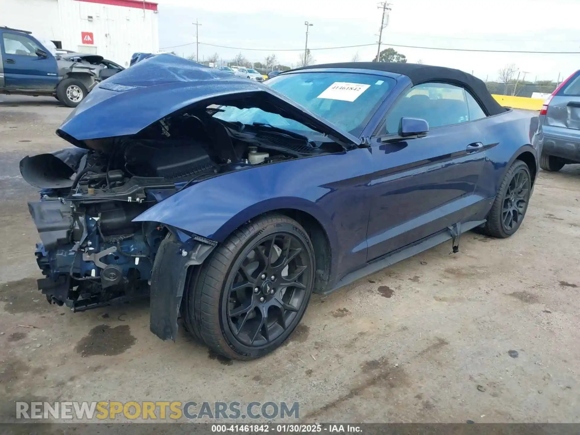 2 Photograph of a damaged car 1FATP8UH6K5118864 FORD MUSTANG 2019