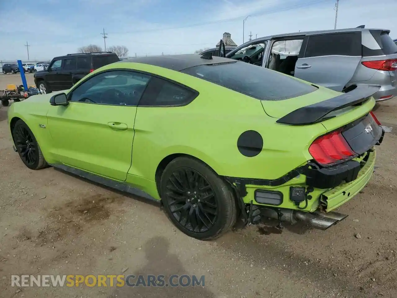 2 Photograph of a damaged car 1FA6P8CF2L5145624 FORD MUSTANG 2020