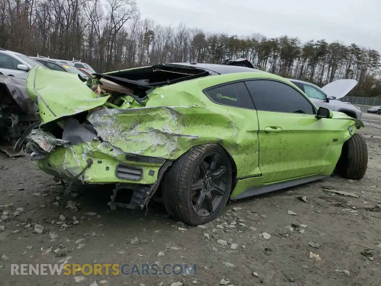 3 Photograph of a damaged car 1FA6P8CF5L5123763 FORD MUSTANG 2020