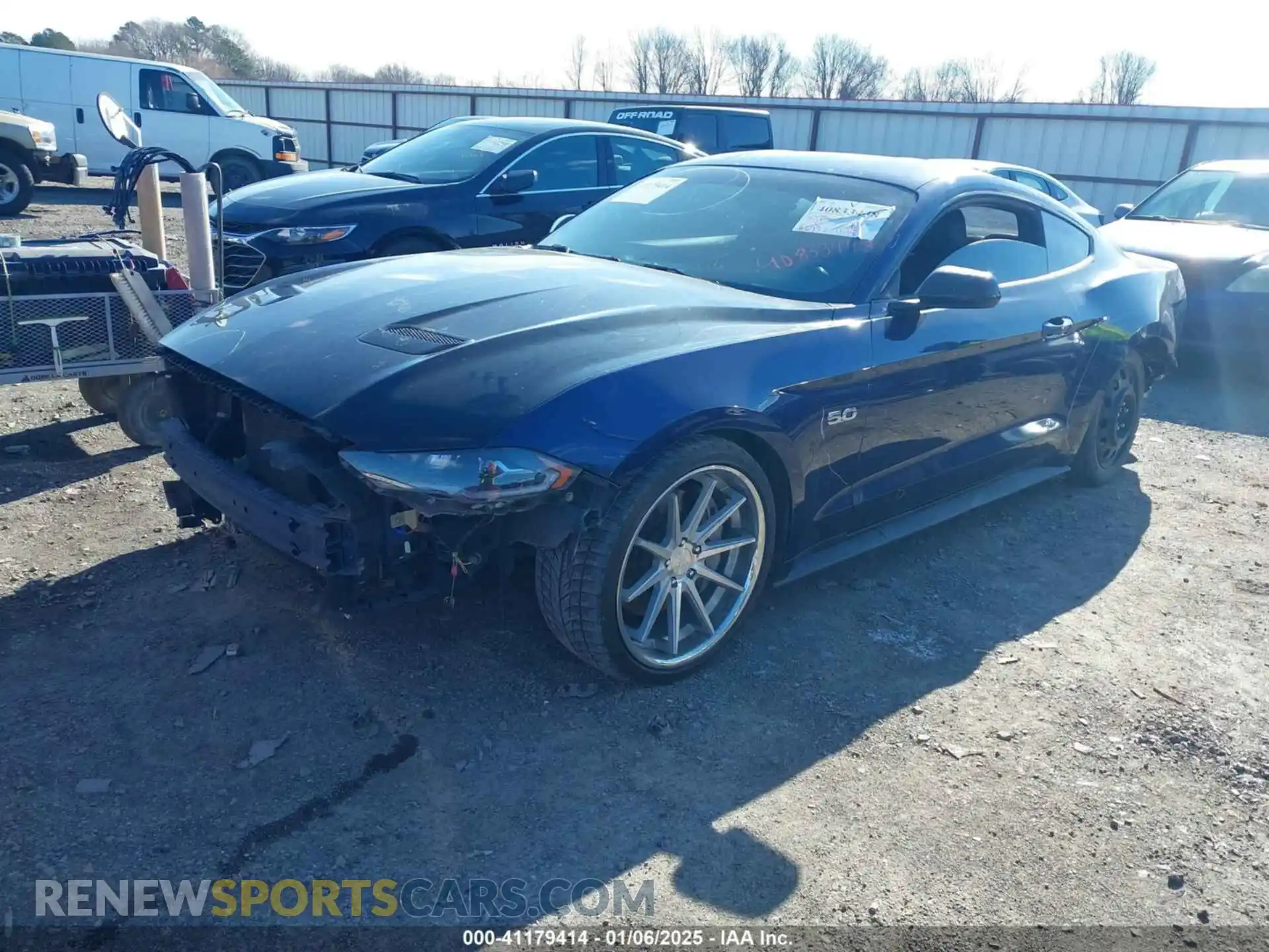 2 Photograph of a damaged car 1FA6P8CF9L5113849 FORD MUSTANG 2020