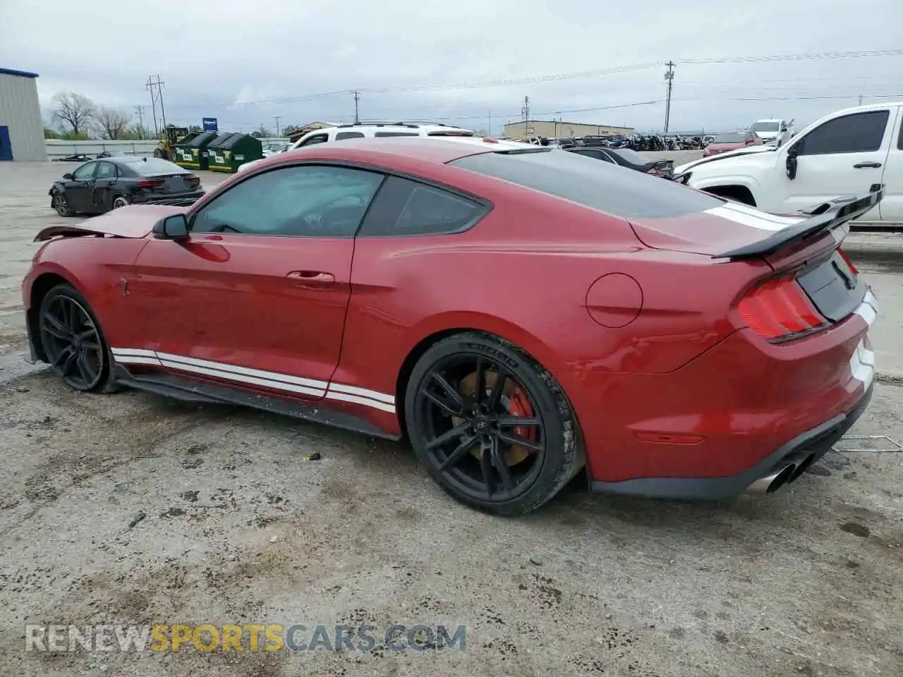 2 Photograph of a damaged car 1FA6P8SJ8L5500544 FORD MUSTANG 2020