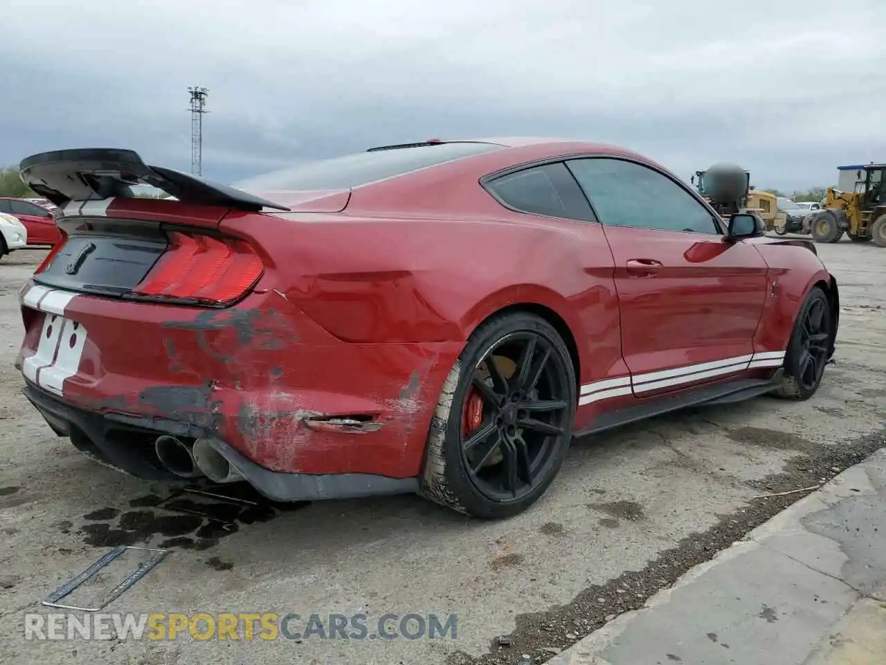 3 Photograph of a damaged car 1FA6P8SJ8L5500544 FORD MUSTANG 2020