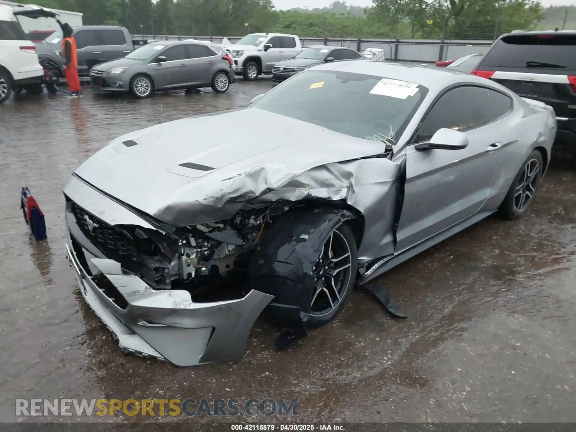 2 Photograph of a damaged car 1FA6P8TH3L5111659 FORD MUSTANG 2020