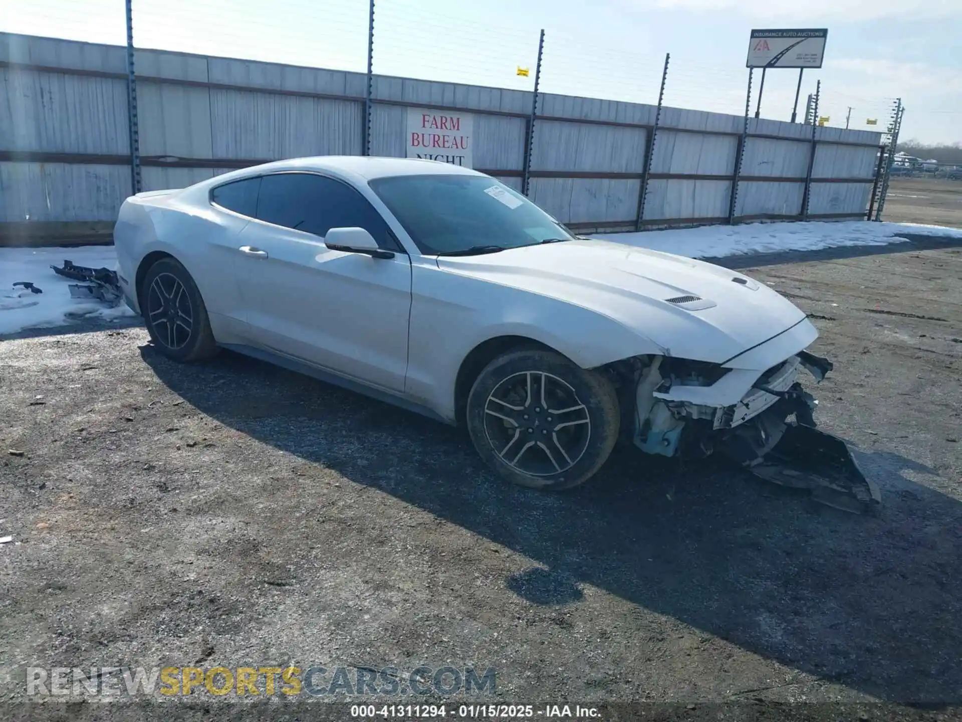 1 Фотография поврежденного автомобиля 1FA6P8TH7L5118839 FORD MUSTANG 2020