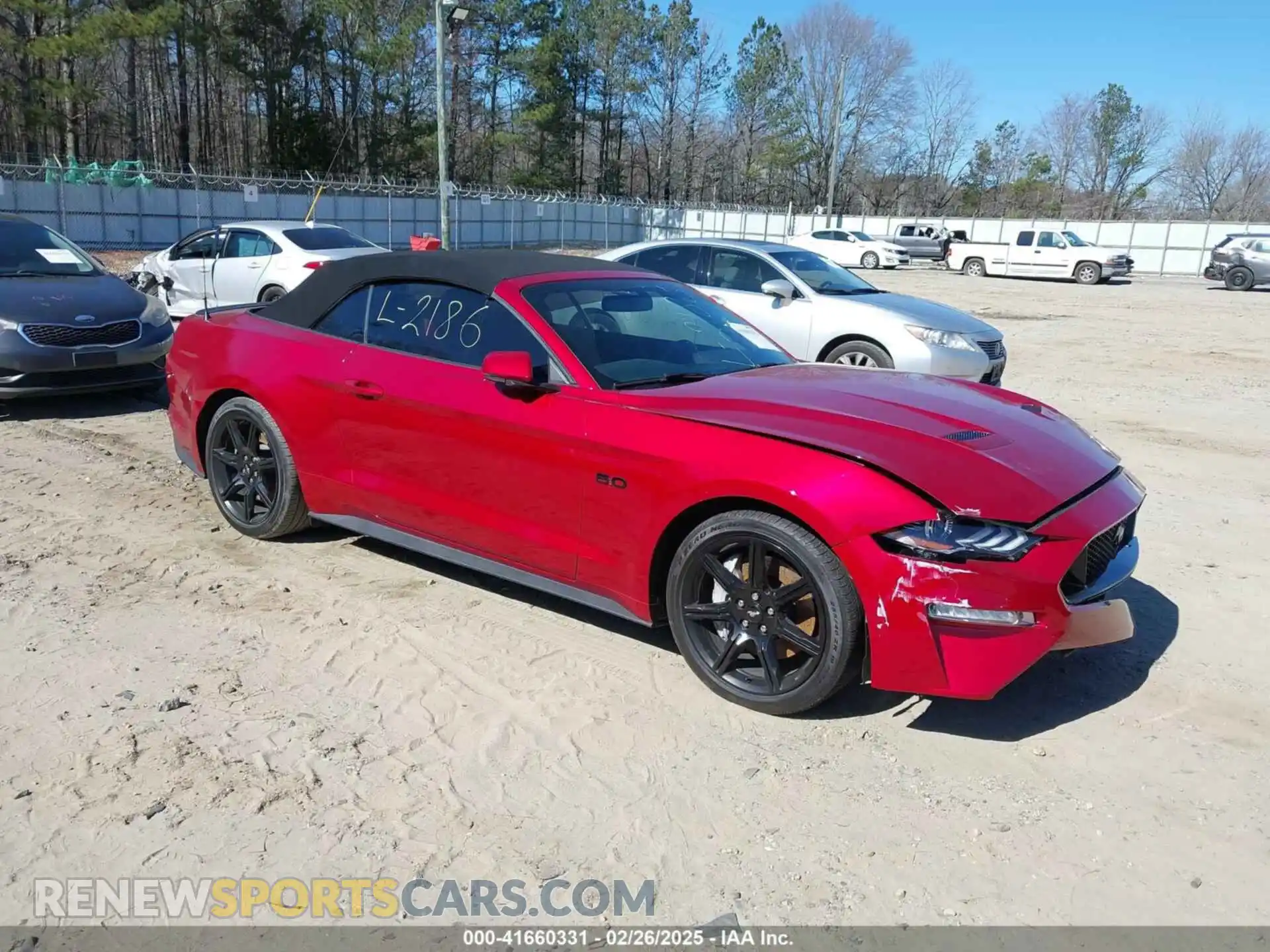 1 Фотография поврежденного автомобиля 1FATP8FF0L5127492 FORD MUSTANG 2020