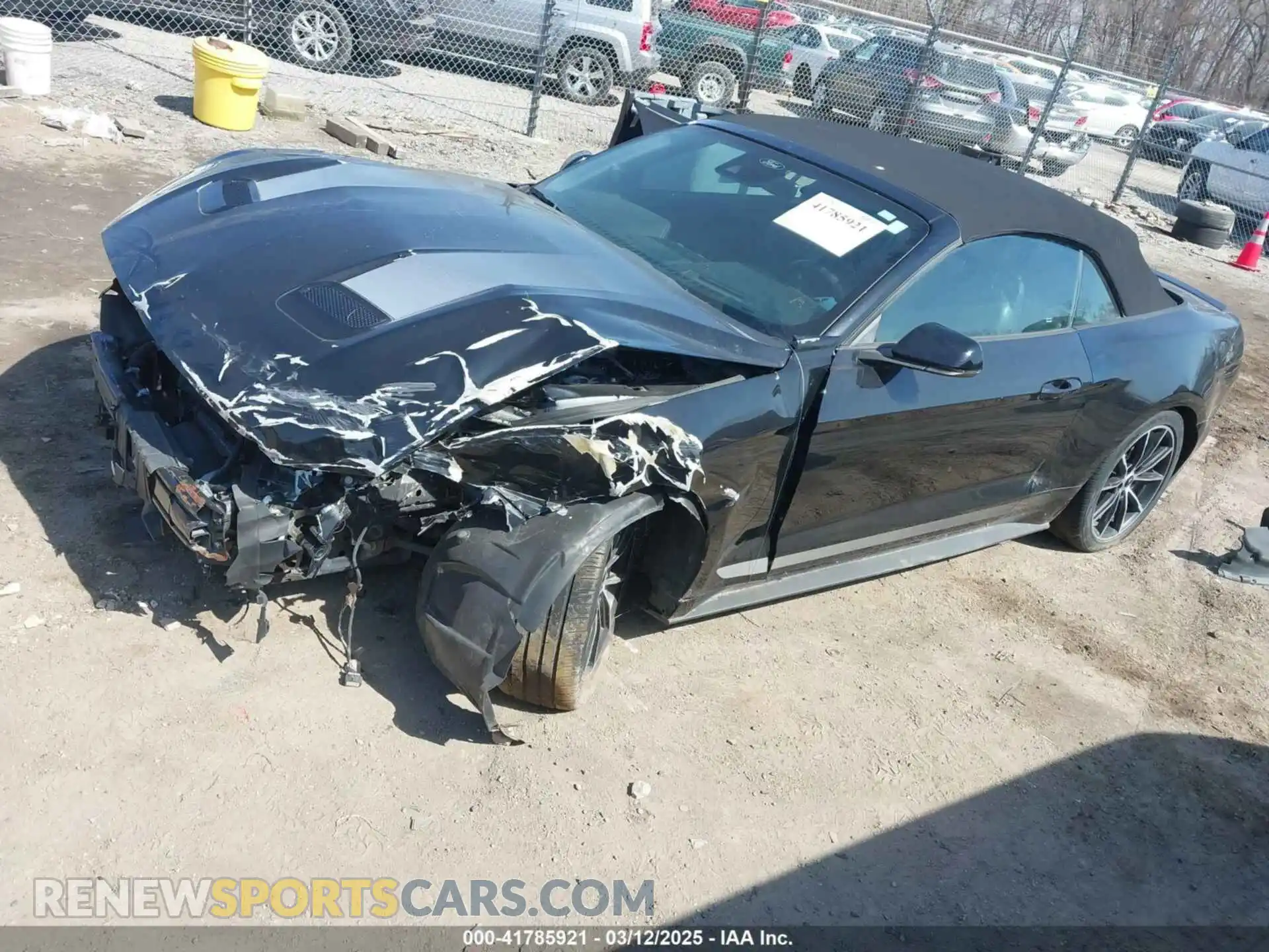 2 Photograph of a damaged car 1FATP8UH2L5134691 FORD MUSTANG 2020