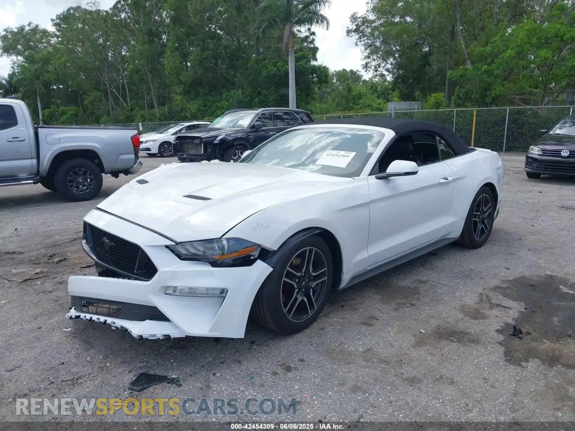 2 Photograph of a damaged car 1FATP8UH5L5119781 FORD MUSTANG 2020