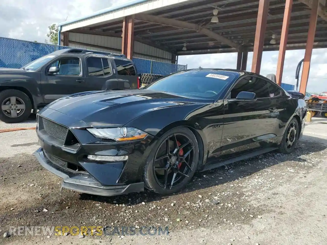 1 Photograph of a damaged car 1FA6P8CF0M5128094 FORD MUSTANG 2021