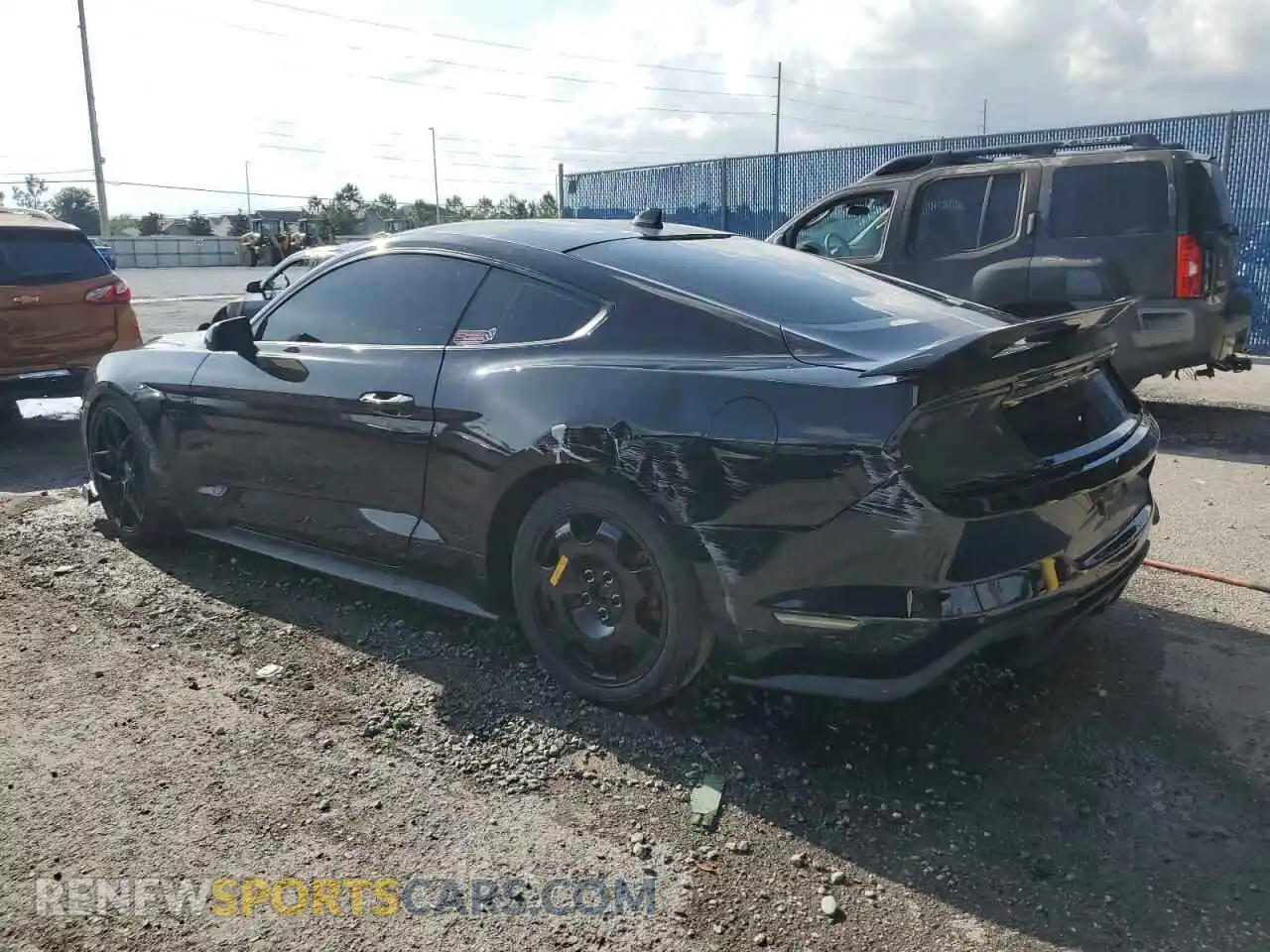 2 Photograph of a damaged car 1FA6P8CF0M5128094 FORD MUSTANG 2021