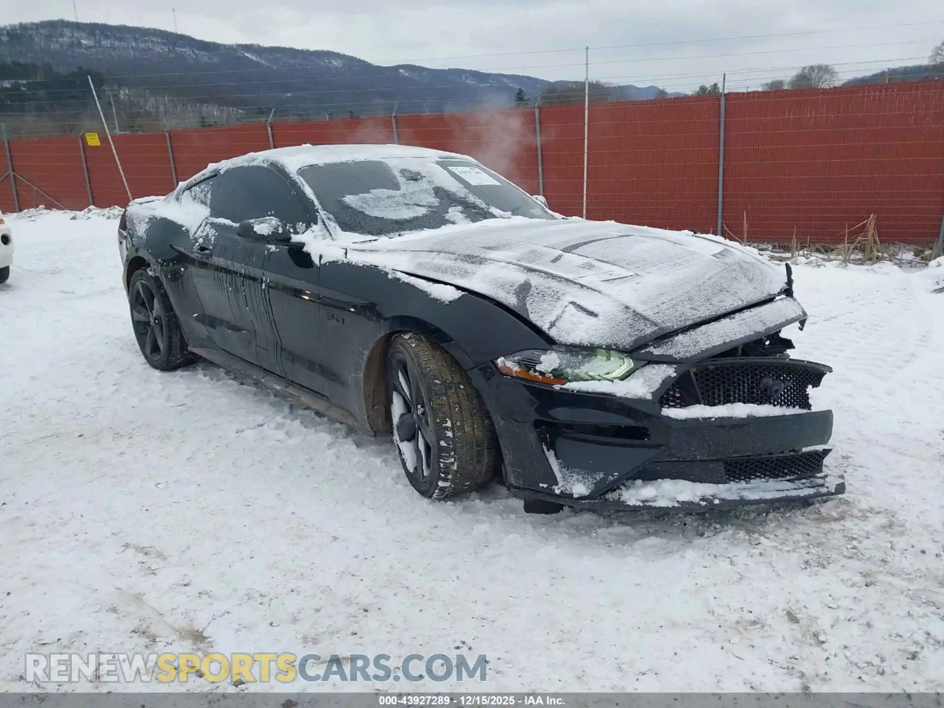1 fotografías del automóvil dañado 1FA6P8CF1M5105598 FORD MUSTANG 2021