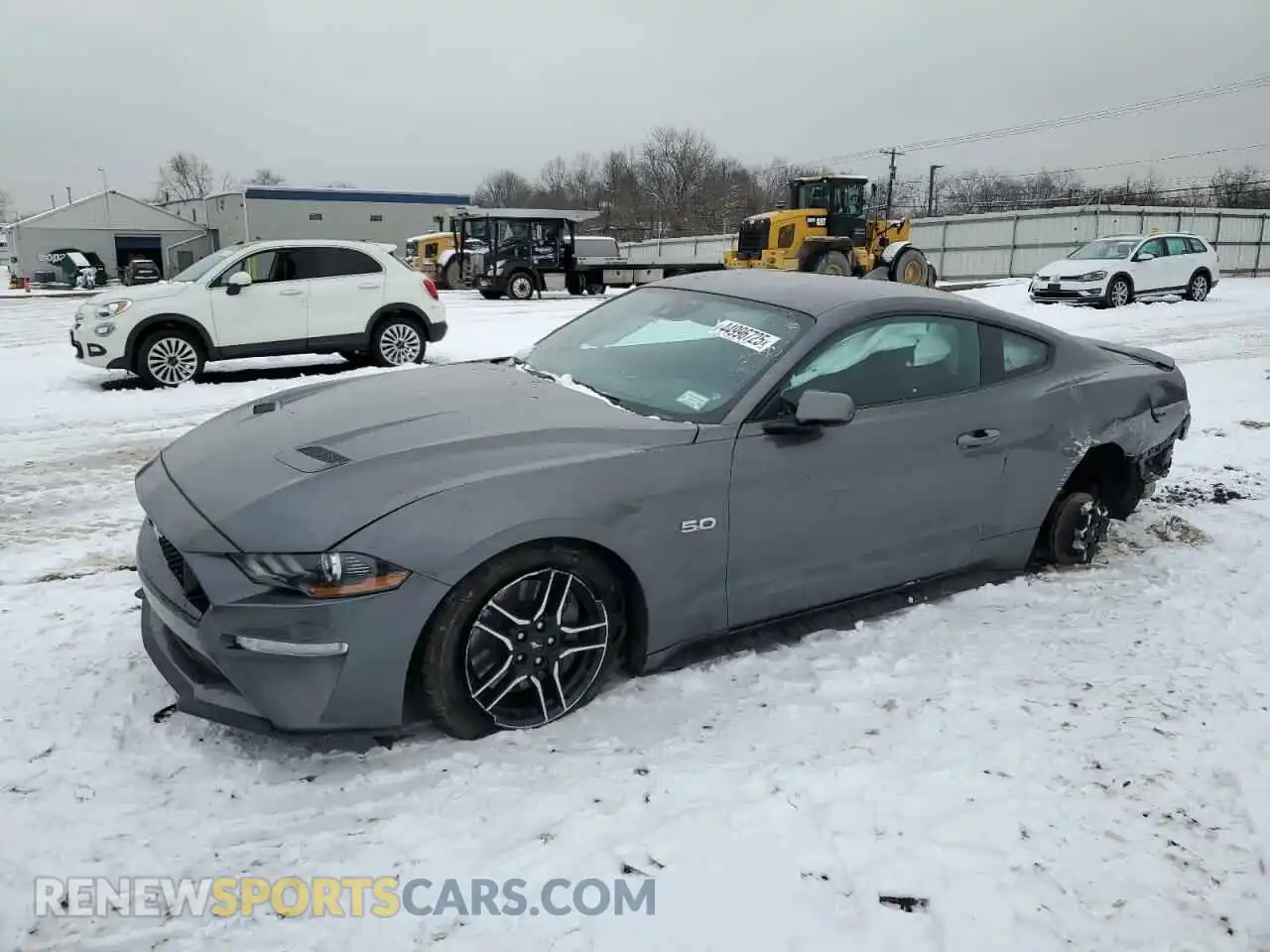 1 Photograph of a damaged car 1FA6P8CF1M5116536 FORD MUSTANG 2021