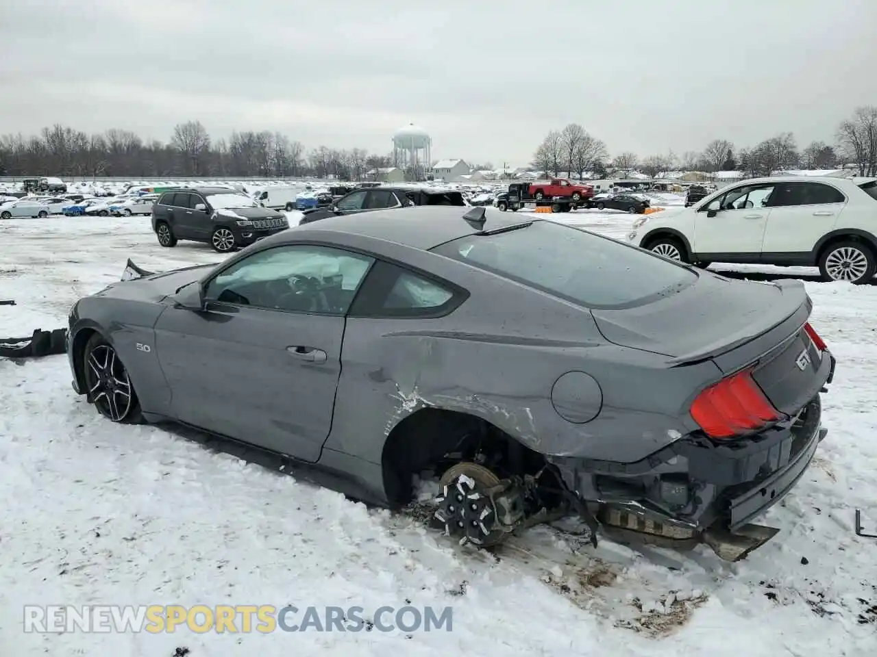 2 Photograph of a damaged car 1FA6P8CF1M5116536 FORD MUSTANG 2021