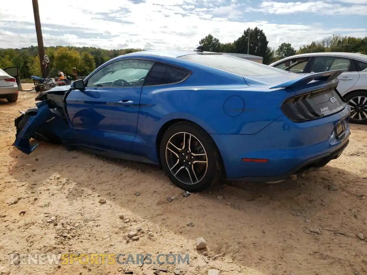 2 Photograph of a damaged car 1FA6P8CF1M5116696 FORD MUSTANG 2021